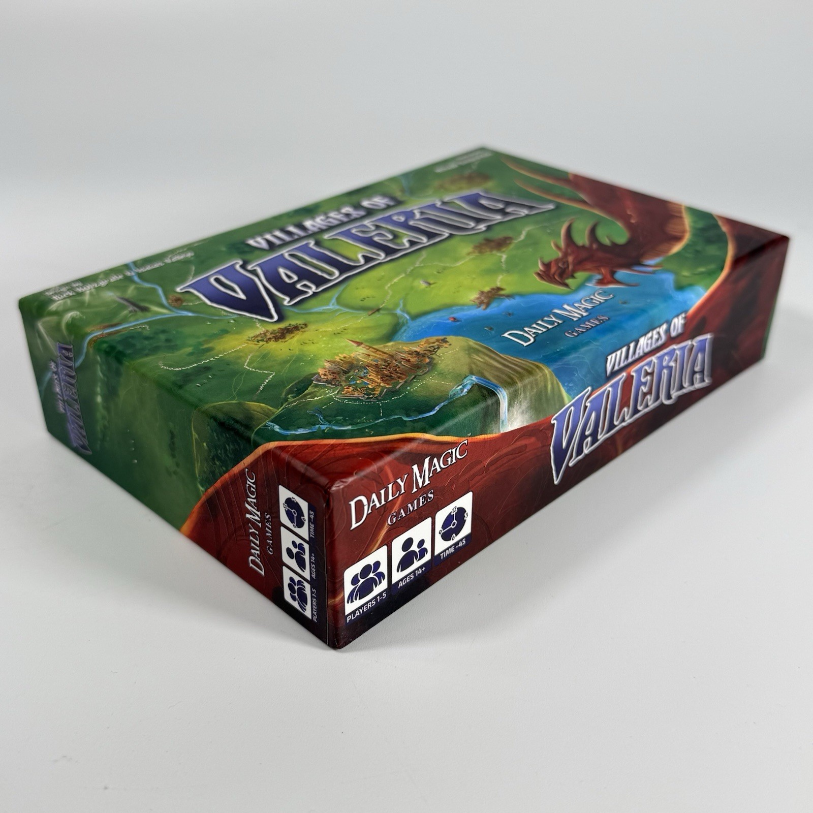 Villages of Valeria Card Game by Daily Magic Games Open box Cards Sealed Unused