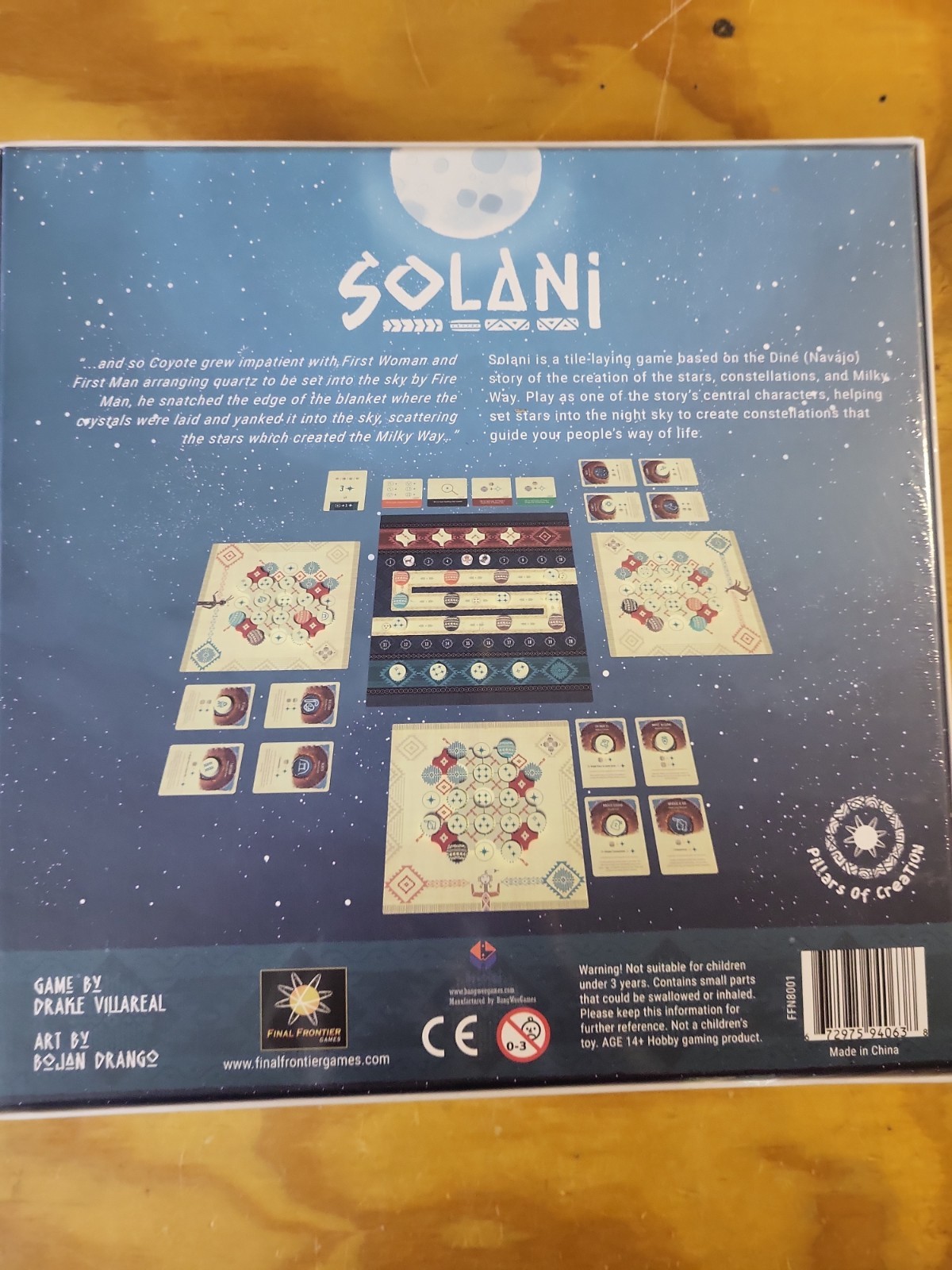 Final Frontier Boardgame Solani (NEW)