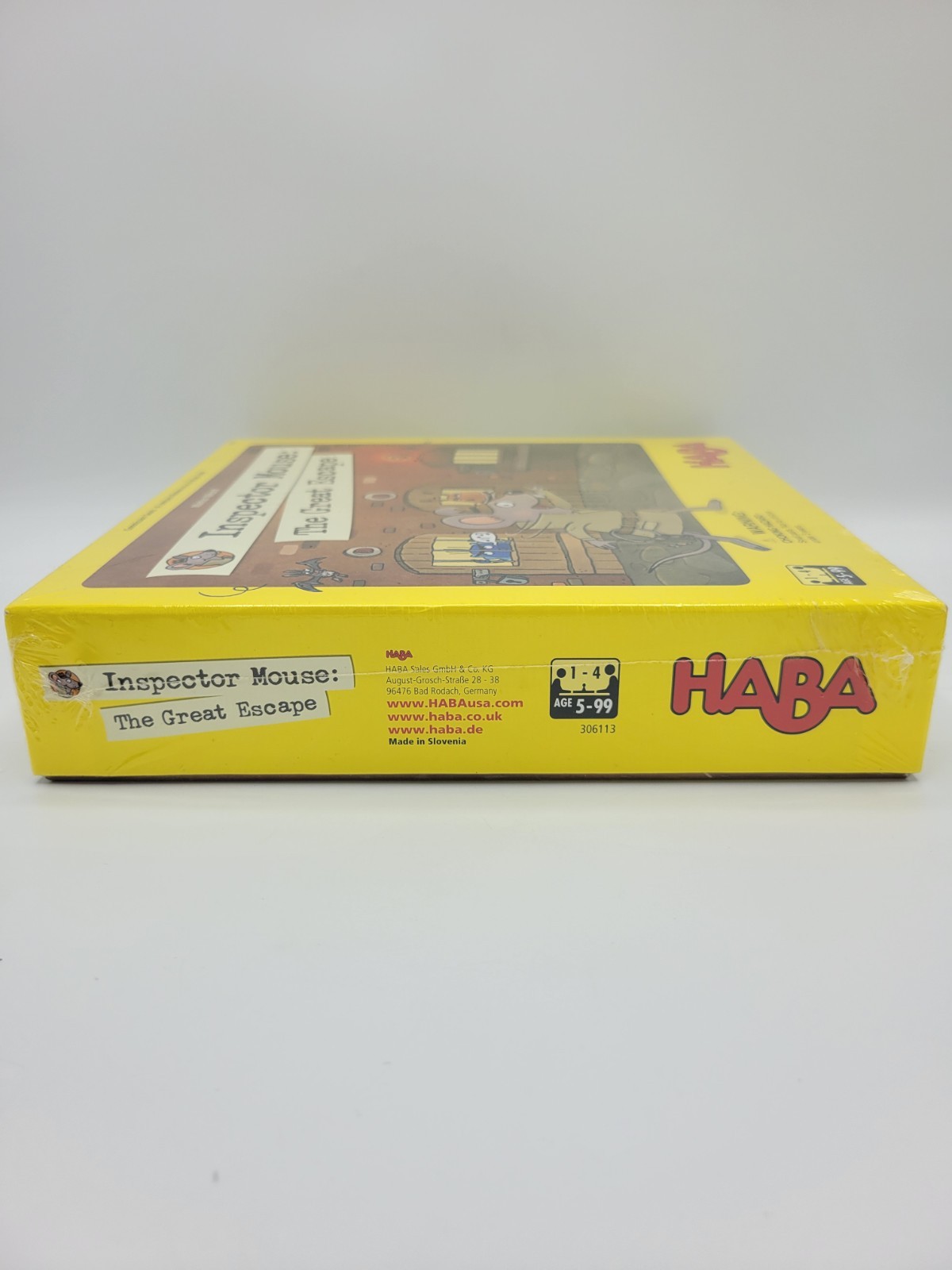 HABA Board Game Inspector Mouse – The Great Escape Box New Sealed