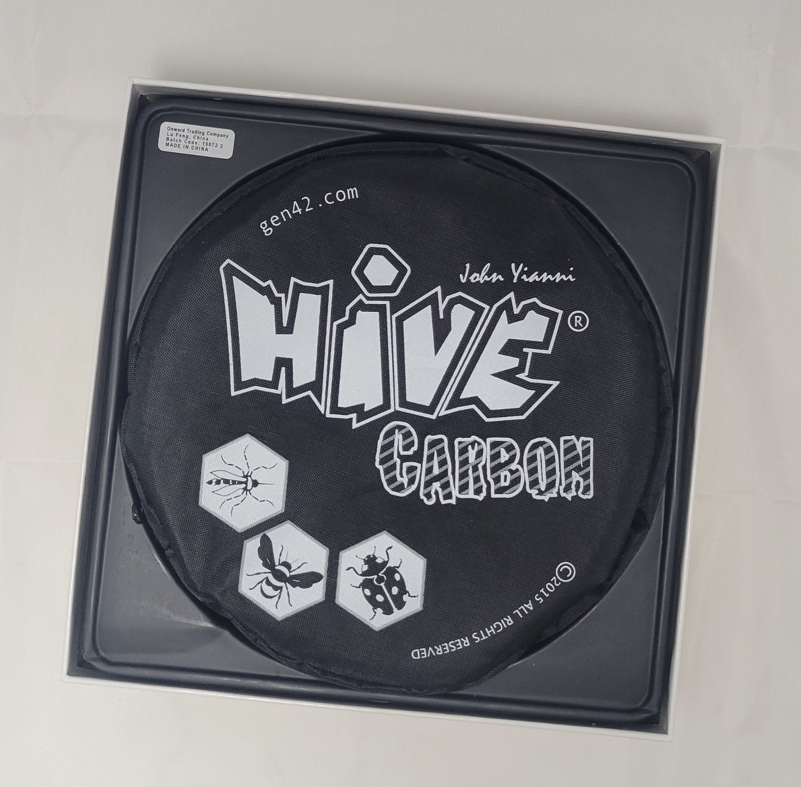 Hive Carbon Game 2015 Complete Black & White Version Gen 42