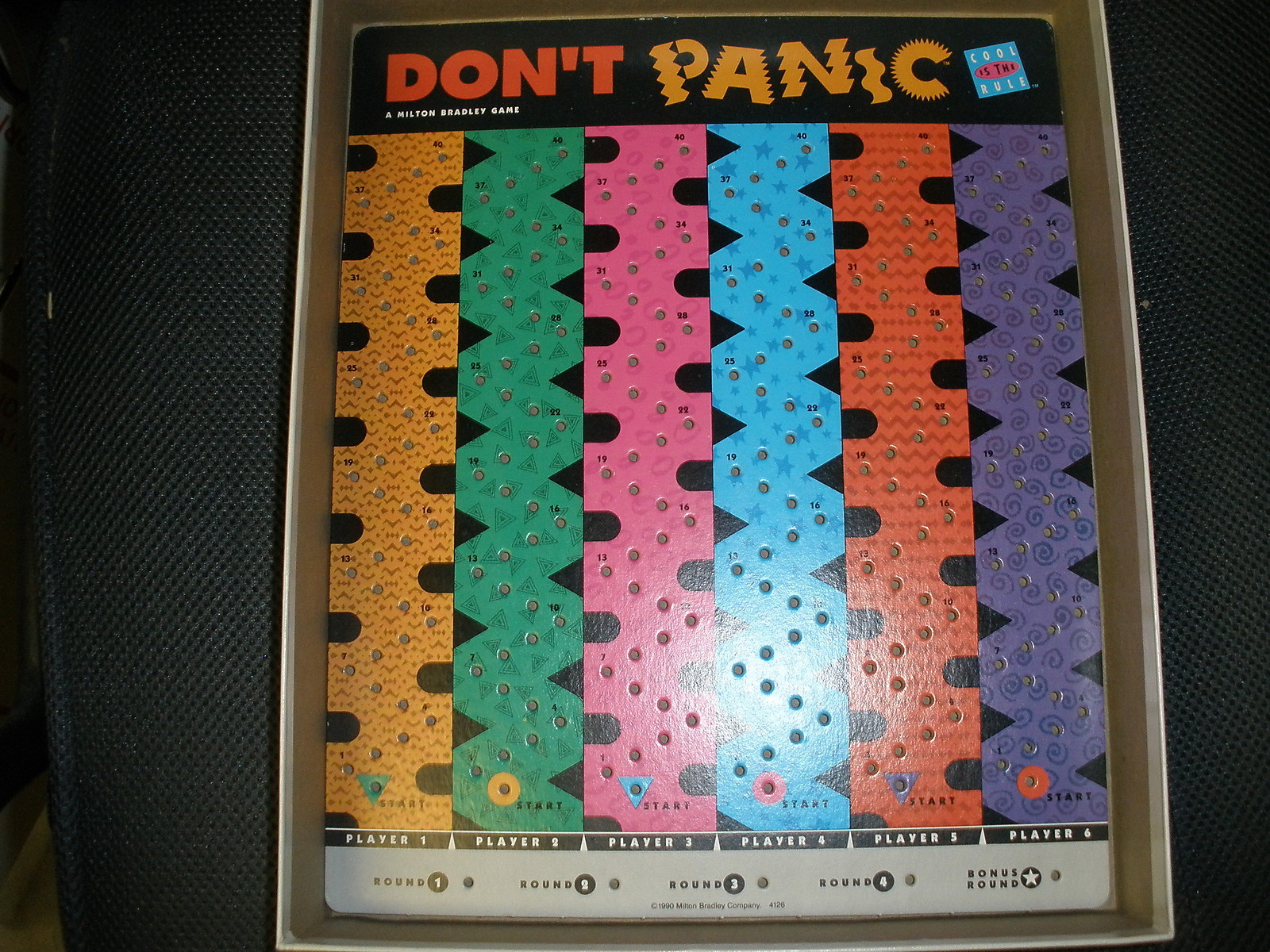 Charming Don’t Panic! Old School Milton Bradley Complete