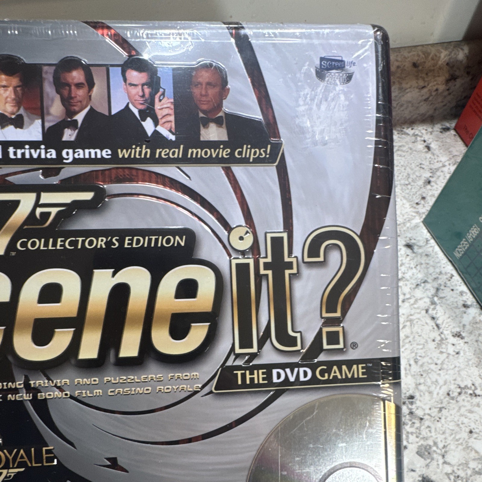 Screenlife 007 Scene It? Collector’s Edition DVD Board Game 2+ Players 2006