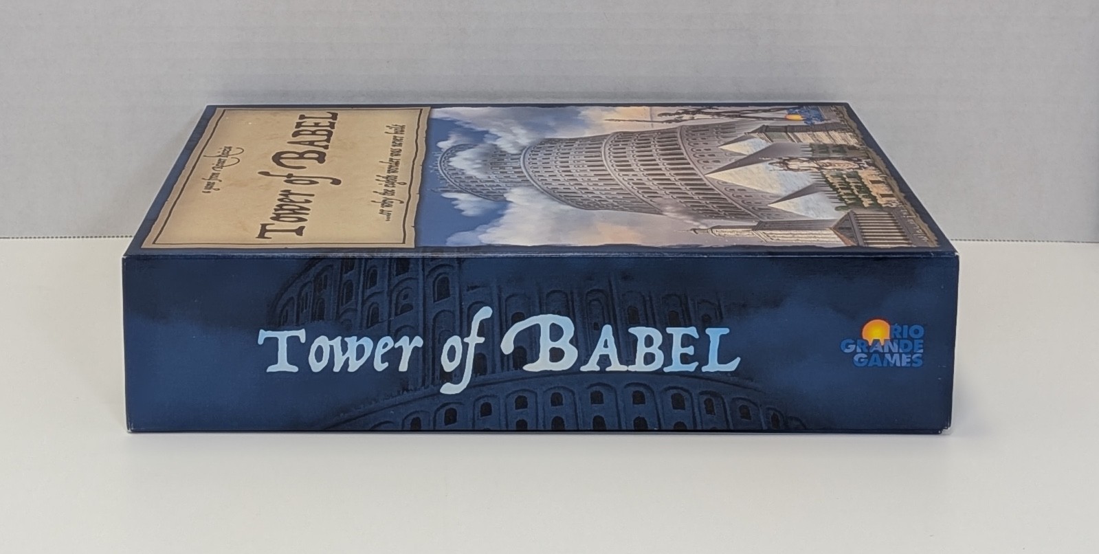 Tower of Babel Board Game Rio Grande Games 2005 Unpunched Open Box Complete