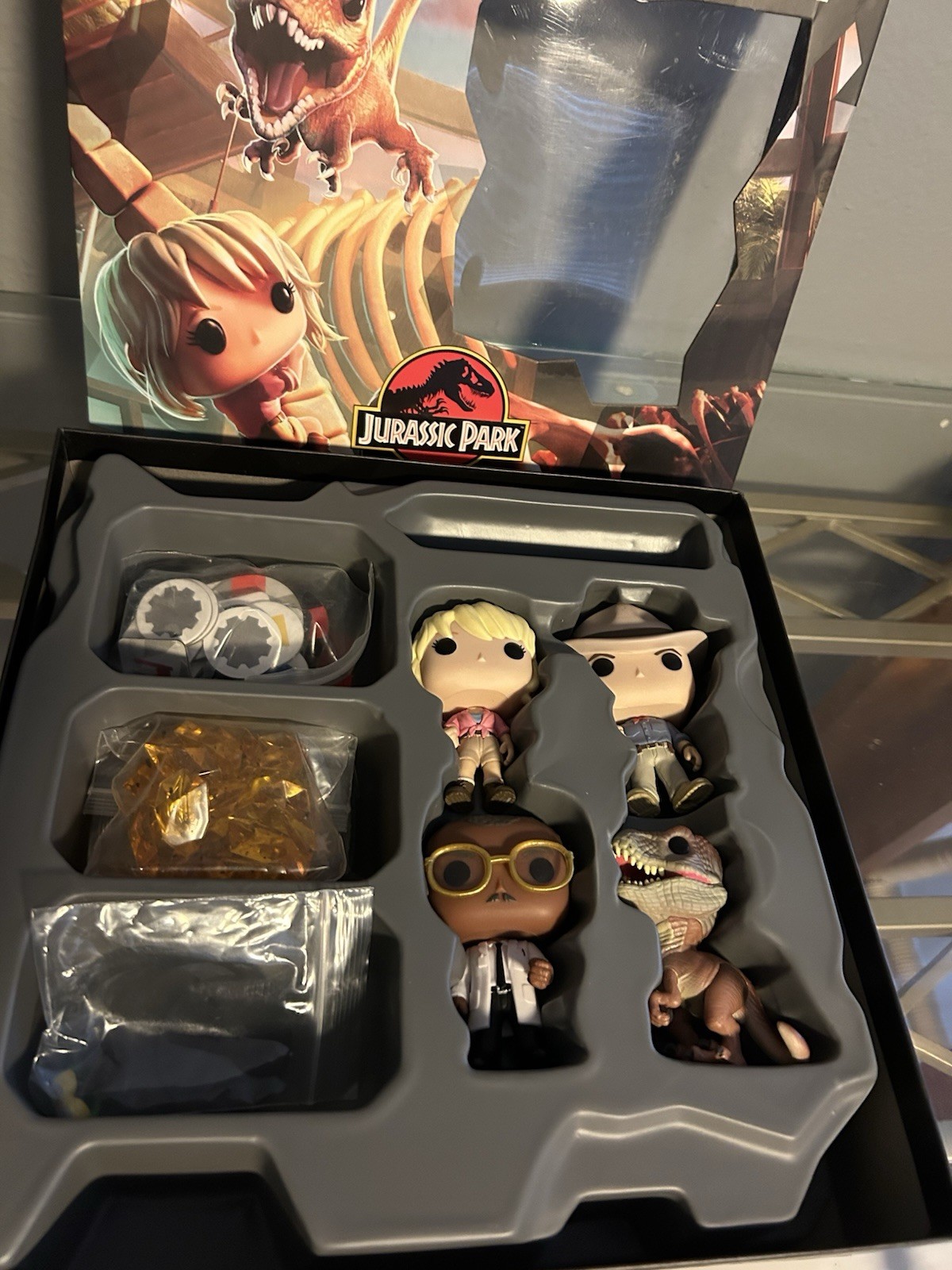 Funko Games Funkoverse Jurassic Park 100 Strategy Game 2-4 Players 10+ 46066