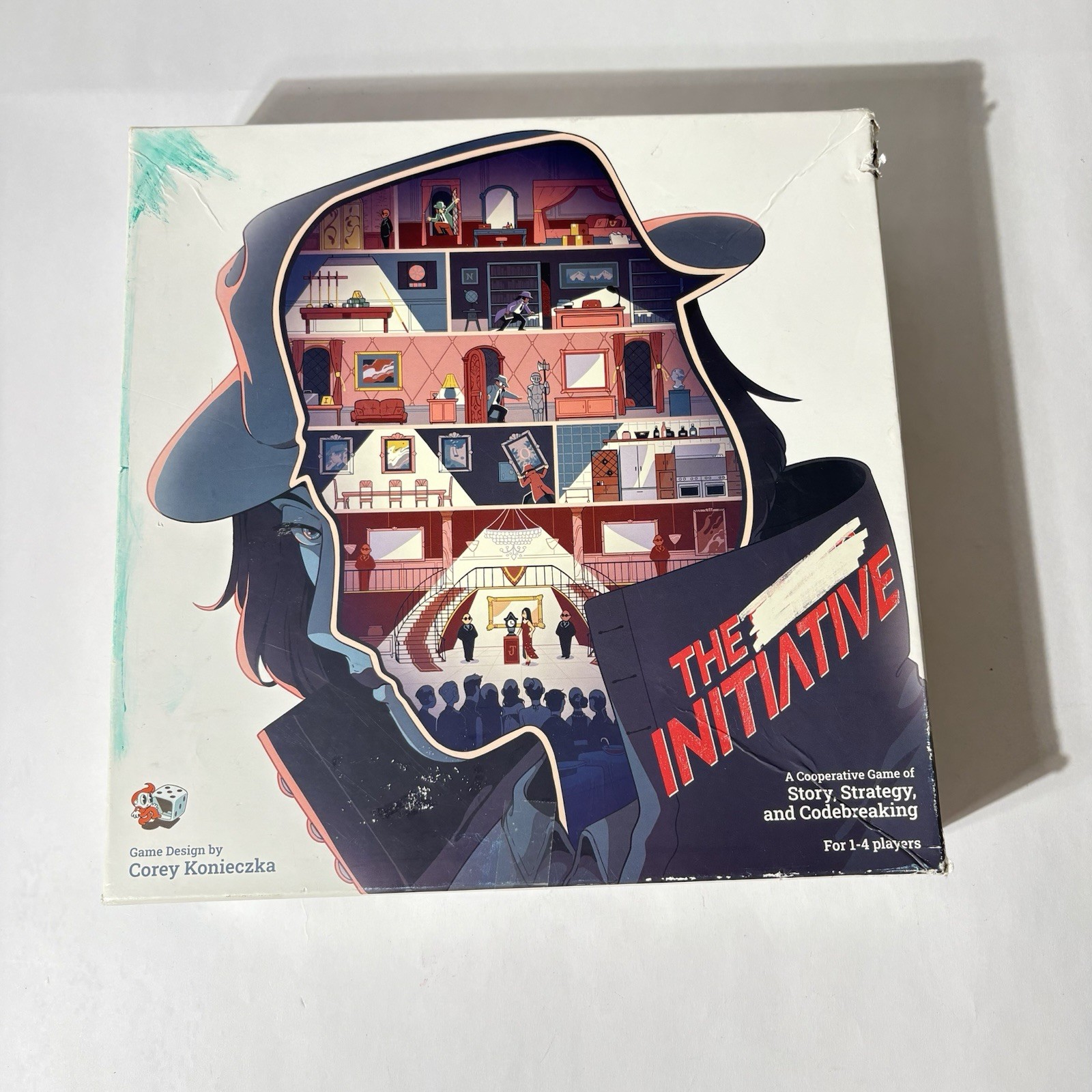 The Initiative Cooperative Game COMPLETE Asmodee Strategy Codebreaking