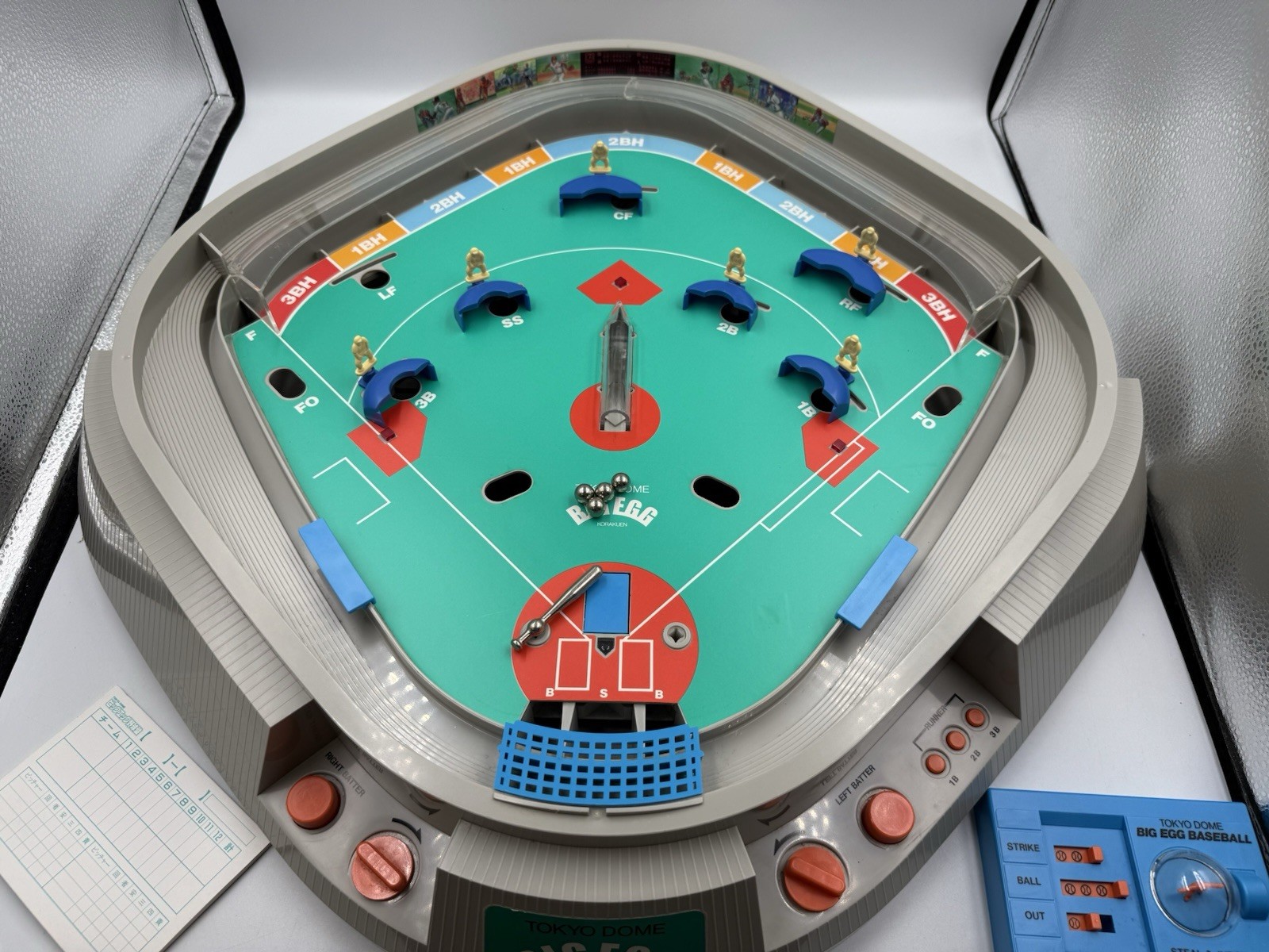 Vintage Rare Baseball Epoch 1988 Big Egg Tokyo Dome As Is For Parts Korakuen
