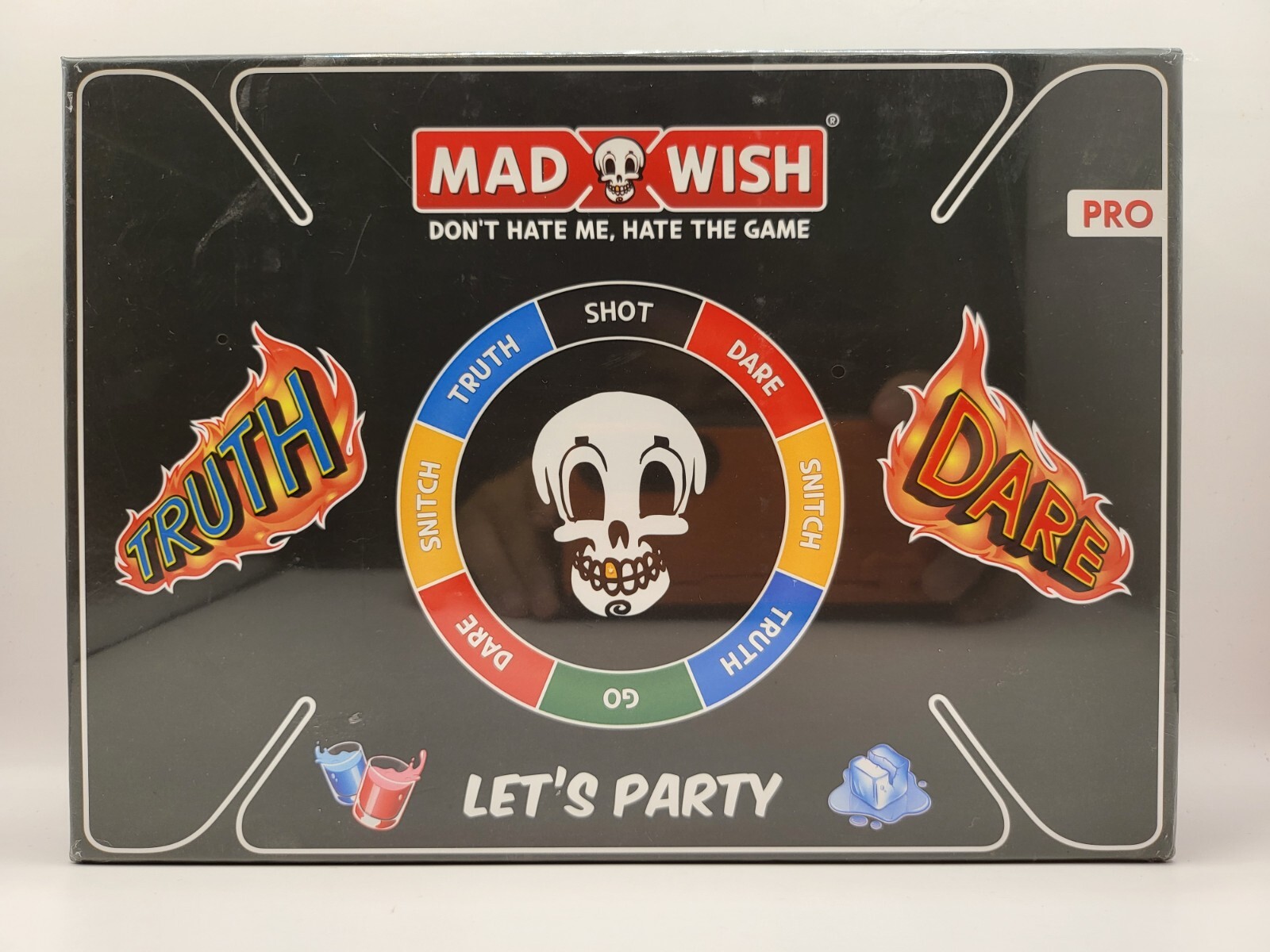 Mad Wish Pro Board Game Let’s Party Don’t Hate Me, Hate the Game, Rebelz Games