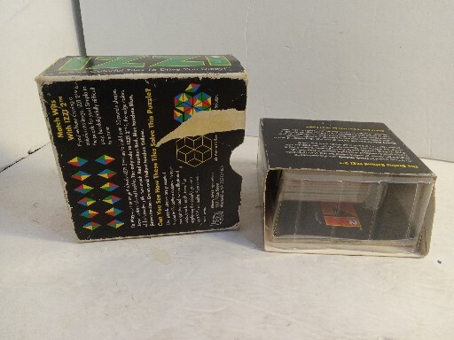 1993 Binary Arts IZZI 2 PUZZLE TILE GAME=1 player= with pieces/box/booklet