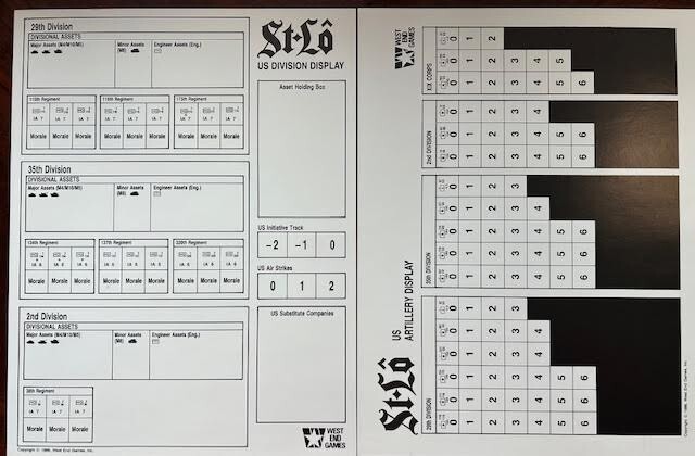 St. Lo, Normandy 1944 The Breakout Begins COMPLETE OPEN BOX by West End Games