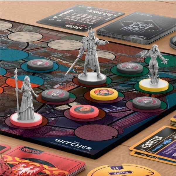 Unmatched: The Witcher Realms Fall Board Game Brand New Sealed Free Shipping USA