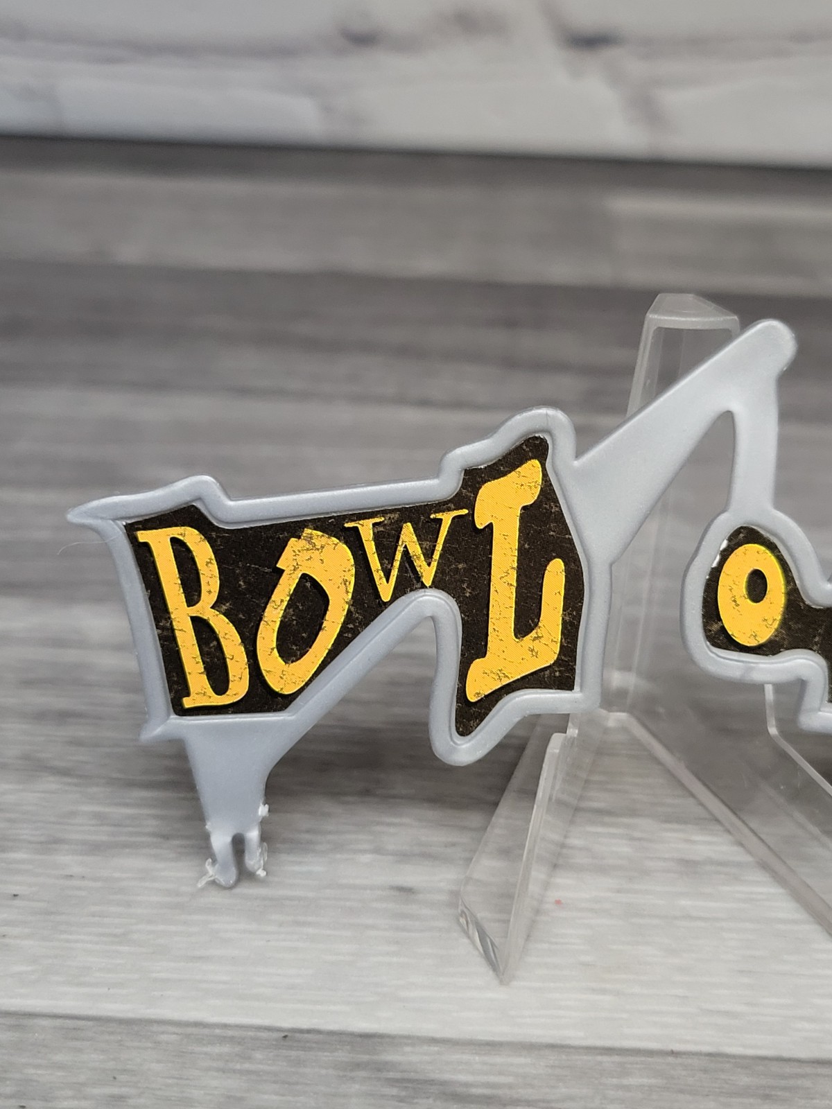 Disney Pixar Cars Maters Rollin Bowlin Game Bowling BOWL O RAMA Replacement Sign