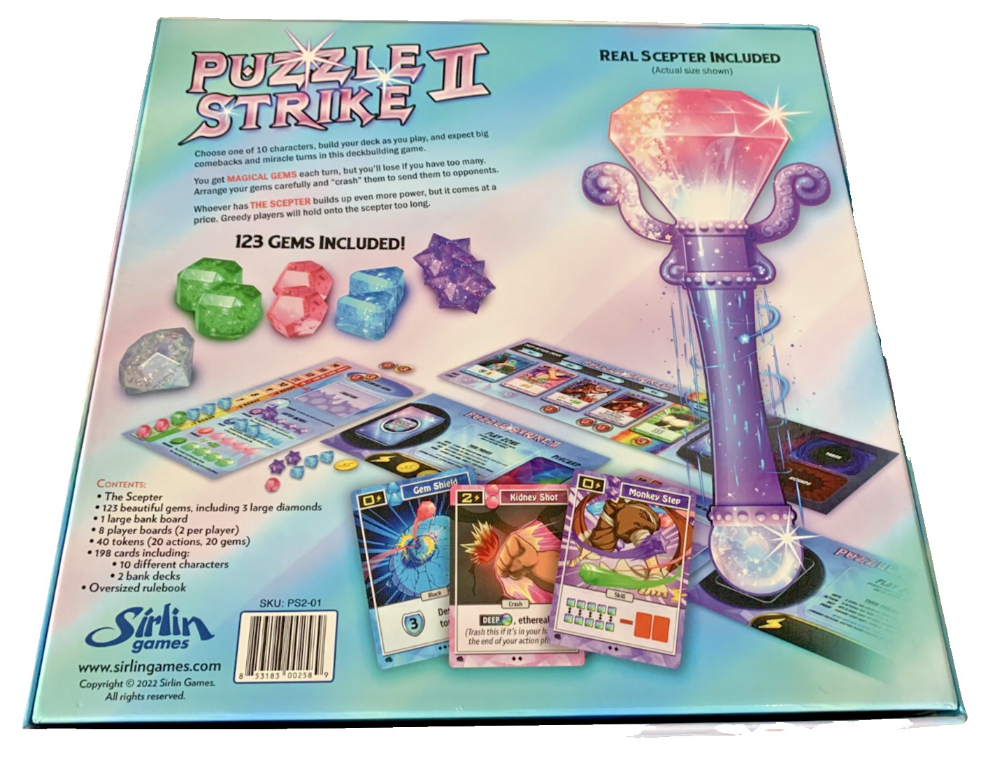 Puzzle Strike II 2 Sirlin Games Kickstarter Edition + Expansion Puzzle Fighter