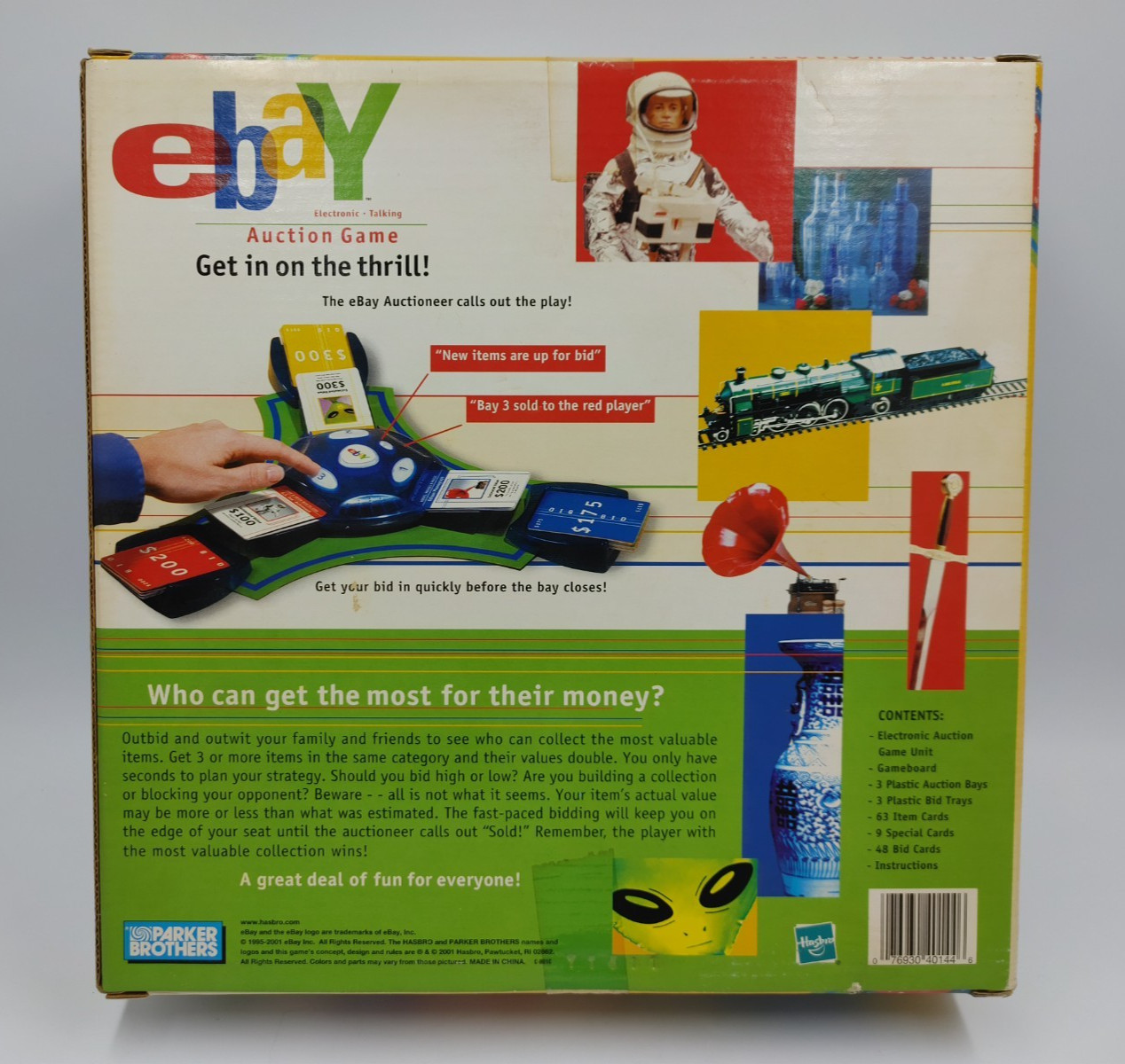 Vintage 2001 Ebay Auction Board Game Electronic – Talking NEW Sealed