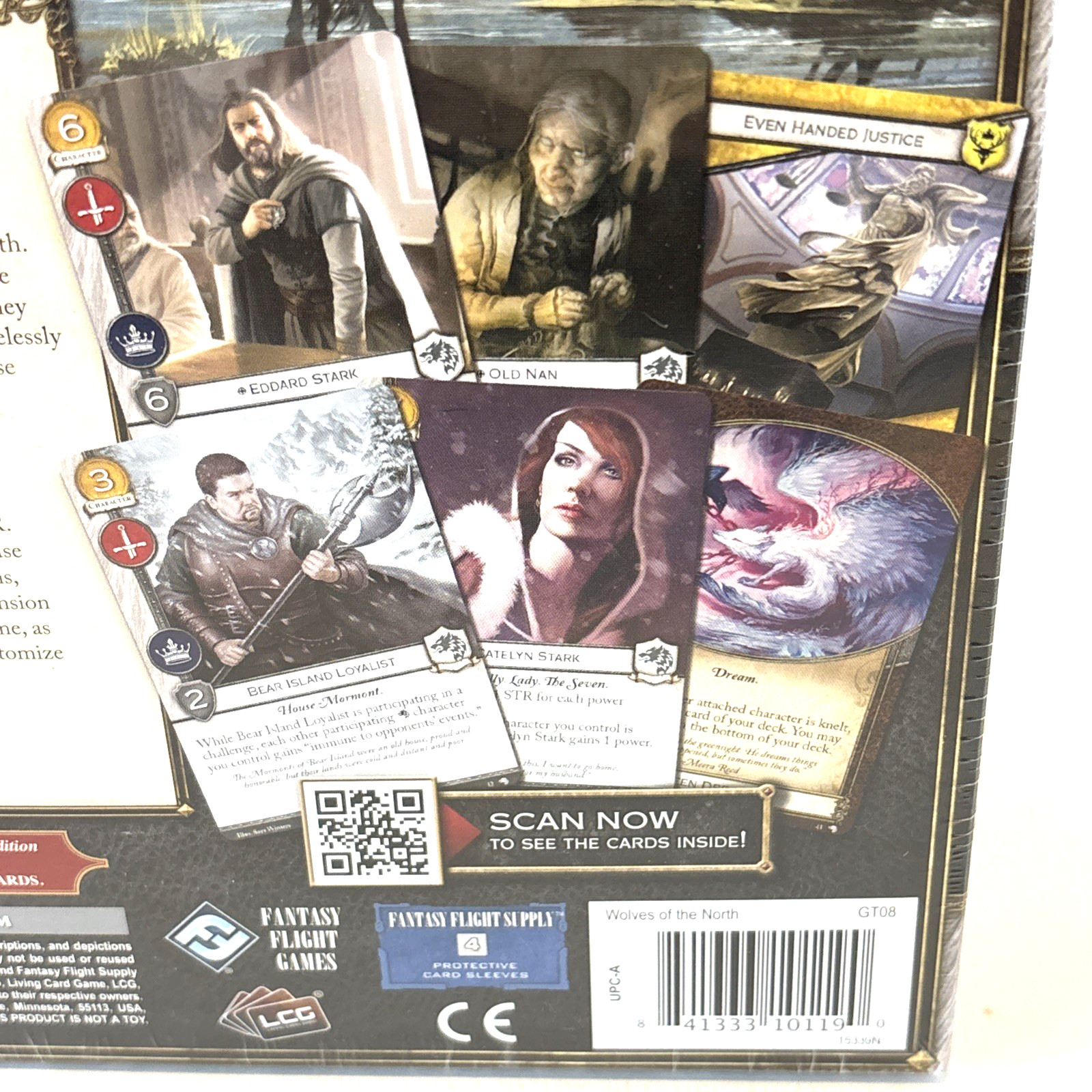 Game of Thrones Card Game 2nd Edition Wolves of the North Expansion New Sealed