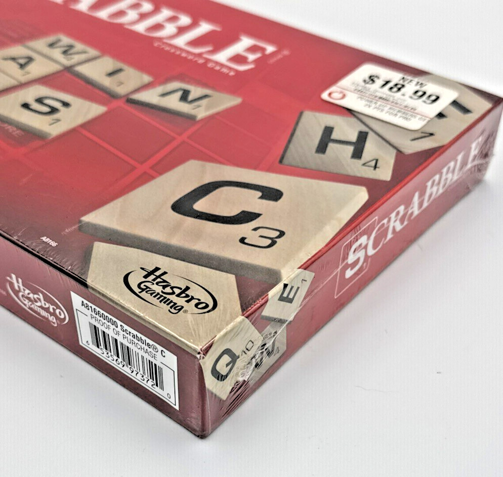 Hasbro Scrabble Game – Family Game Night Traditional Board Game Educational NEW