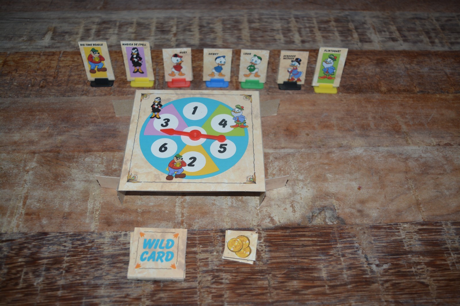 Duck Tales Board Game Milton Bradley Disney 1989 Complete