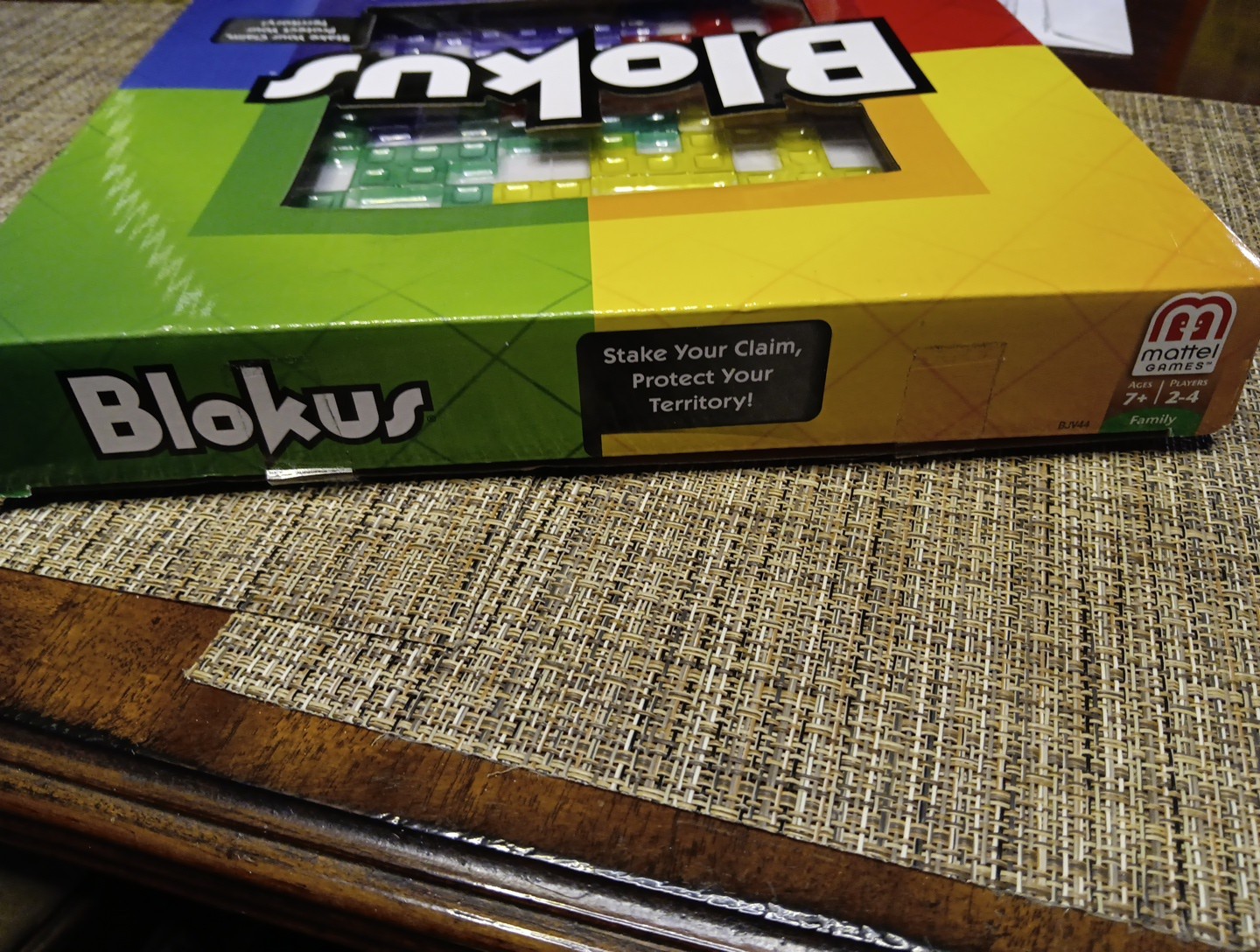 Mattel BLOKUS 2013 Family Fun Strategy Game NEW Open Box Sealed Pieces *Read*