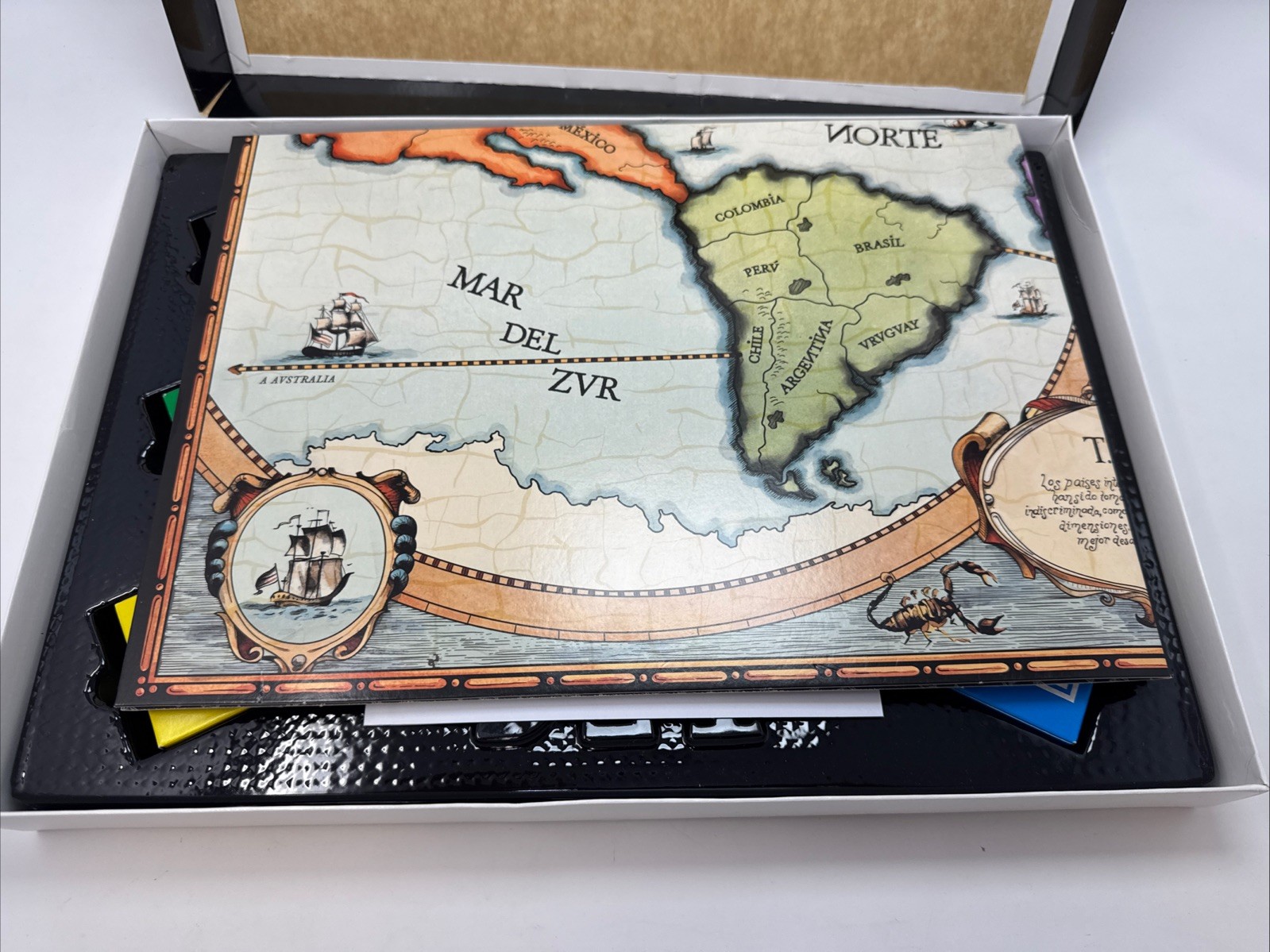 TEG Strategy Board Game Tactical & Strategic War Game (Spanish Edition) Complete