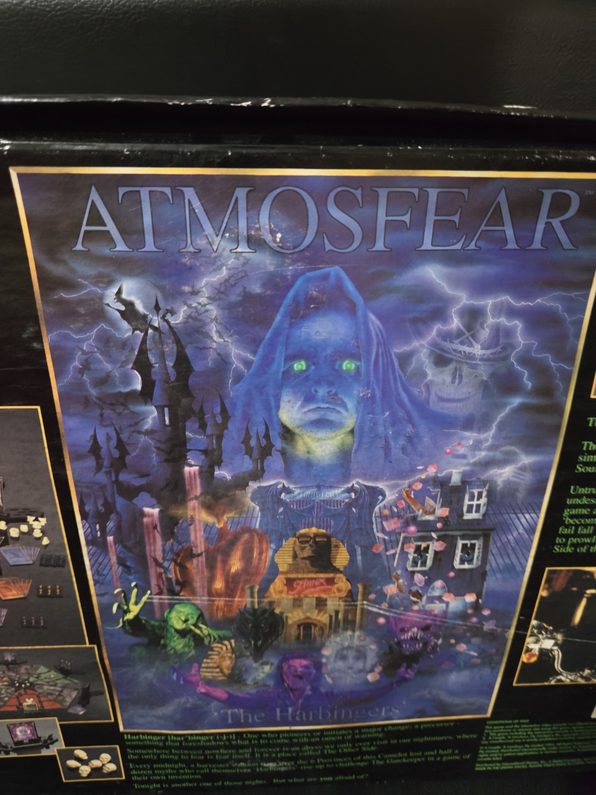 The Harbingers Atmosphere 1995 VHS Video Board Game New Open Box