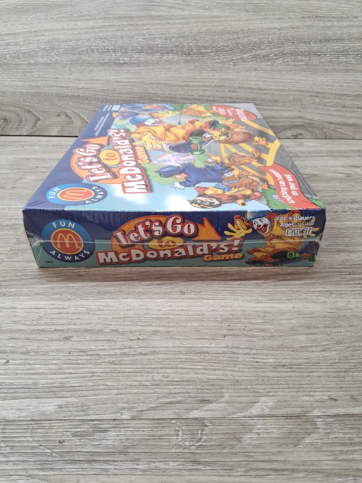 2001 Patch Products – Let’s Go to McDonald’s Game Sealed ( New Package Wear)