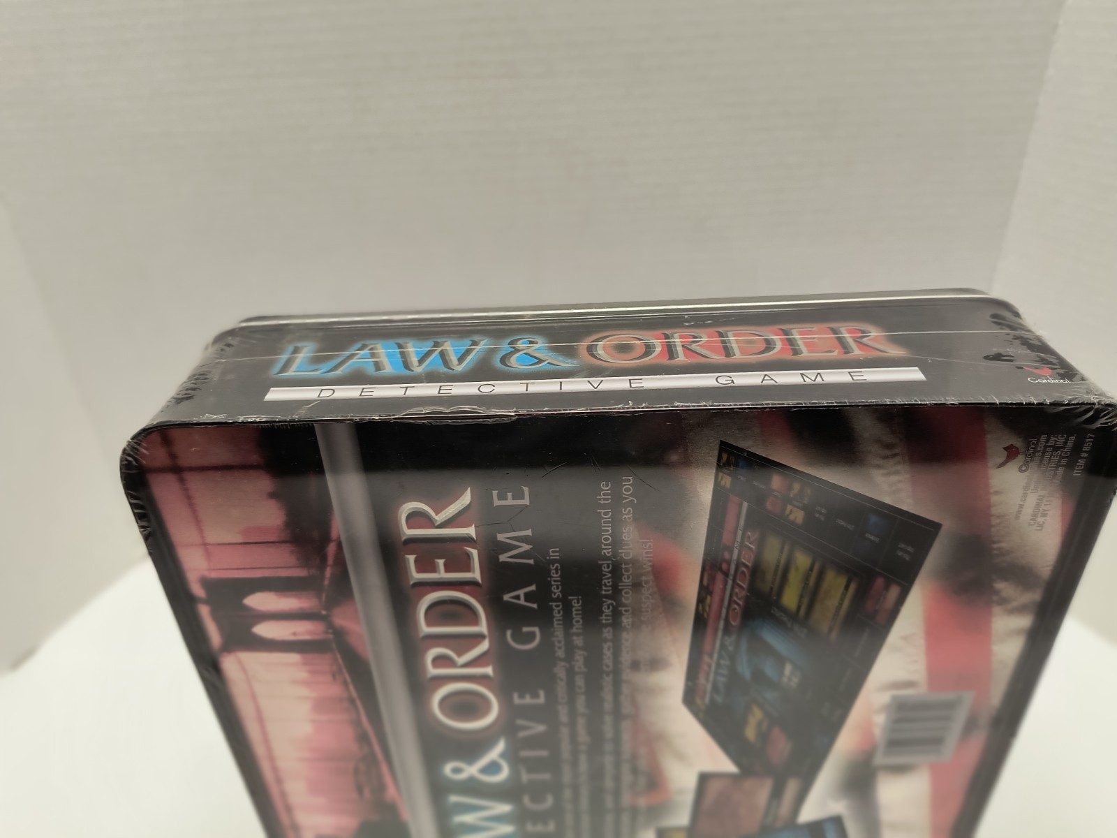 Law & Order Detective Game – NEW Factory Sealed Board Game In Collectors Tin