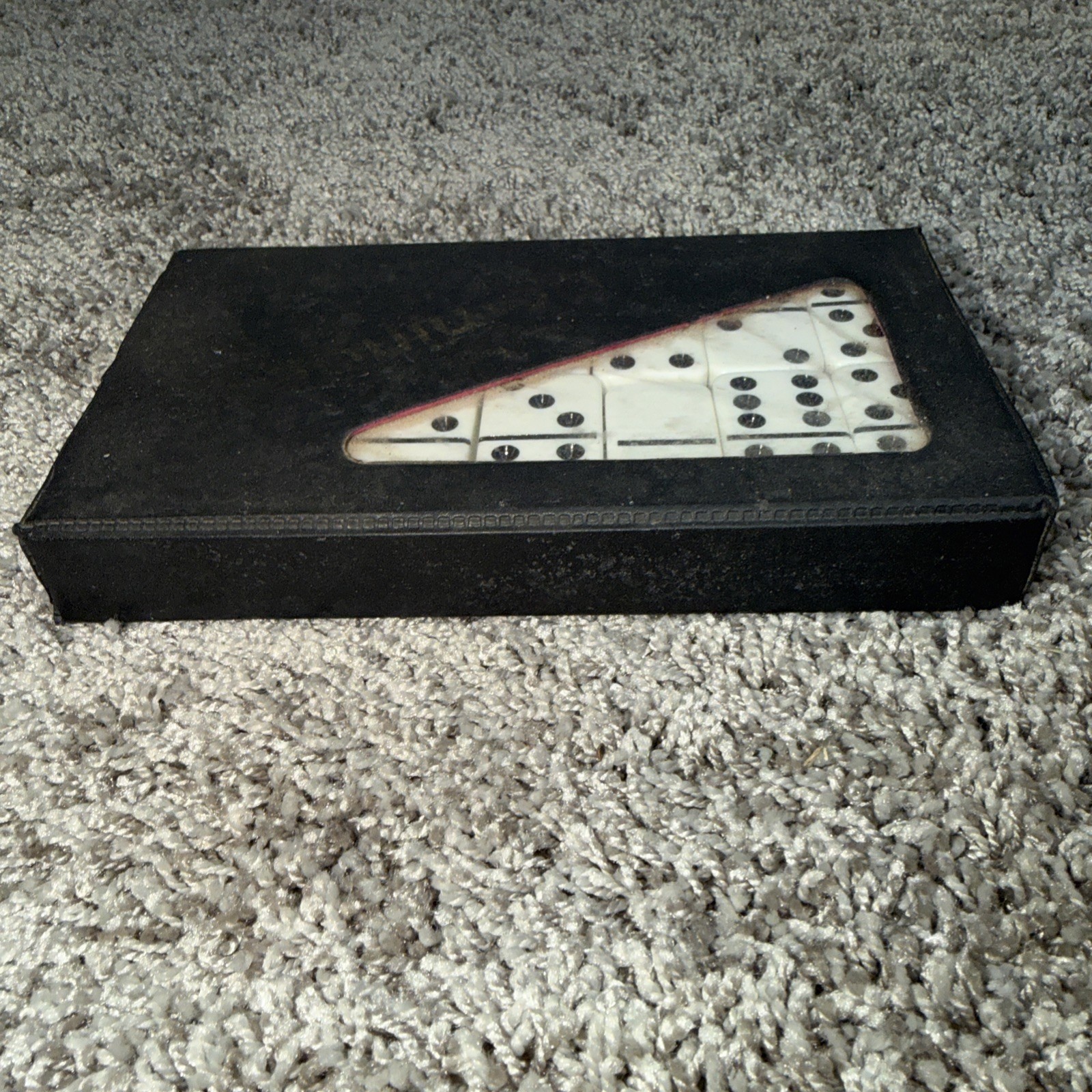 Domino Set, Double Six Dominos In Case