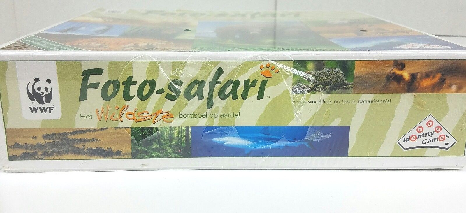 World Wildlife Fund Foto-Safari Board Game Identity Games Dutch 2003 NEW