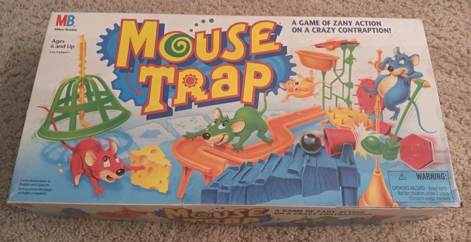 1994 Mouse Trap Game by Milton Bradley Complete in Great Condition Vintage