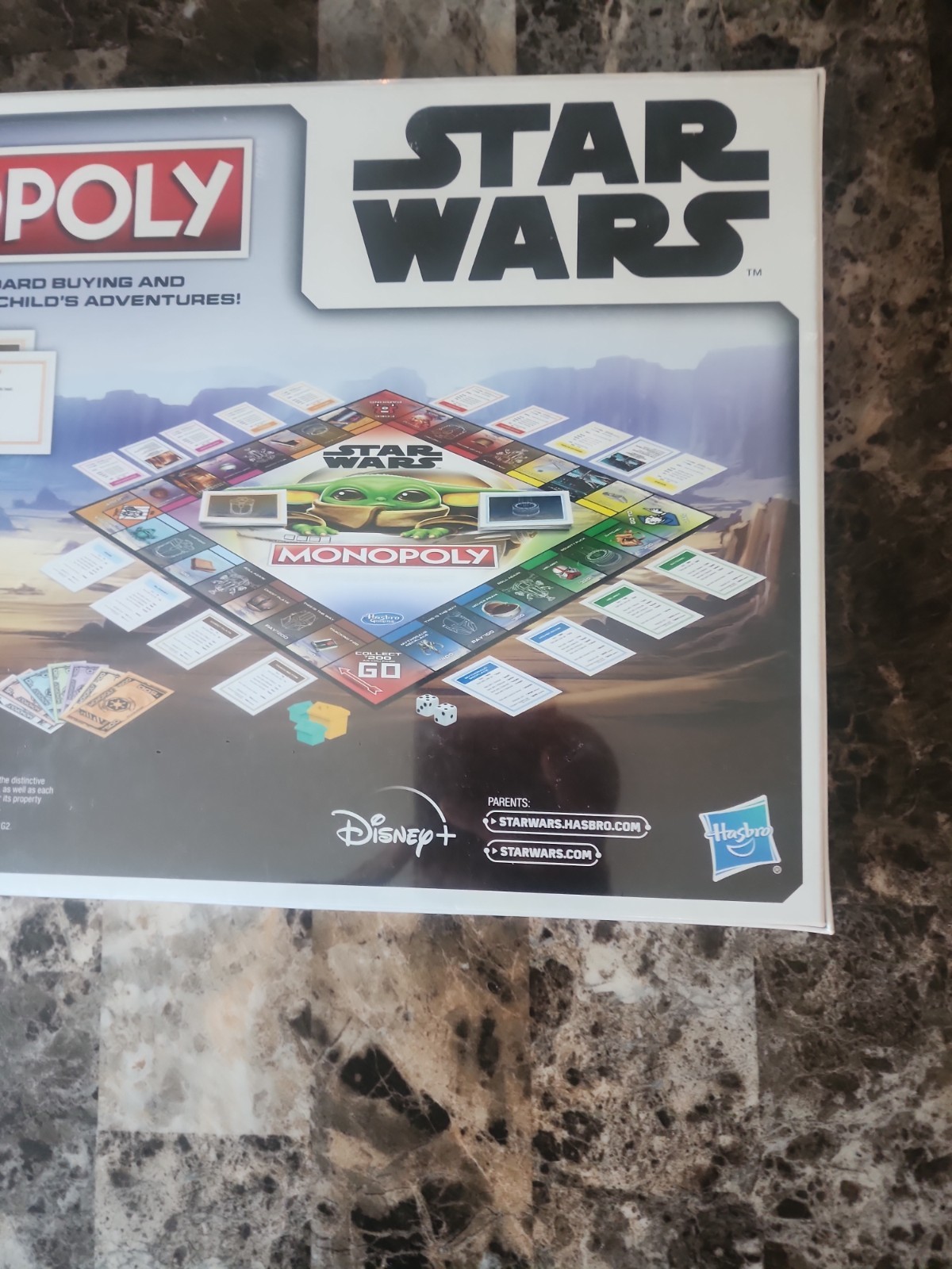 Monopoly Star Wars The Mandalorian The Child Edition Game Baby Yoda Grogu NEW