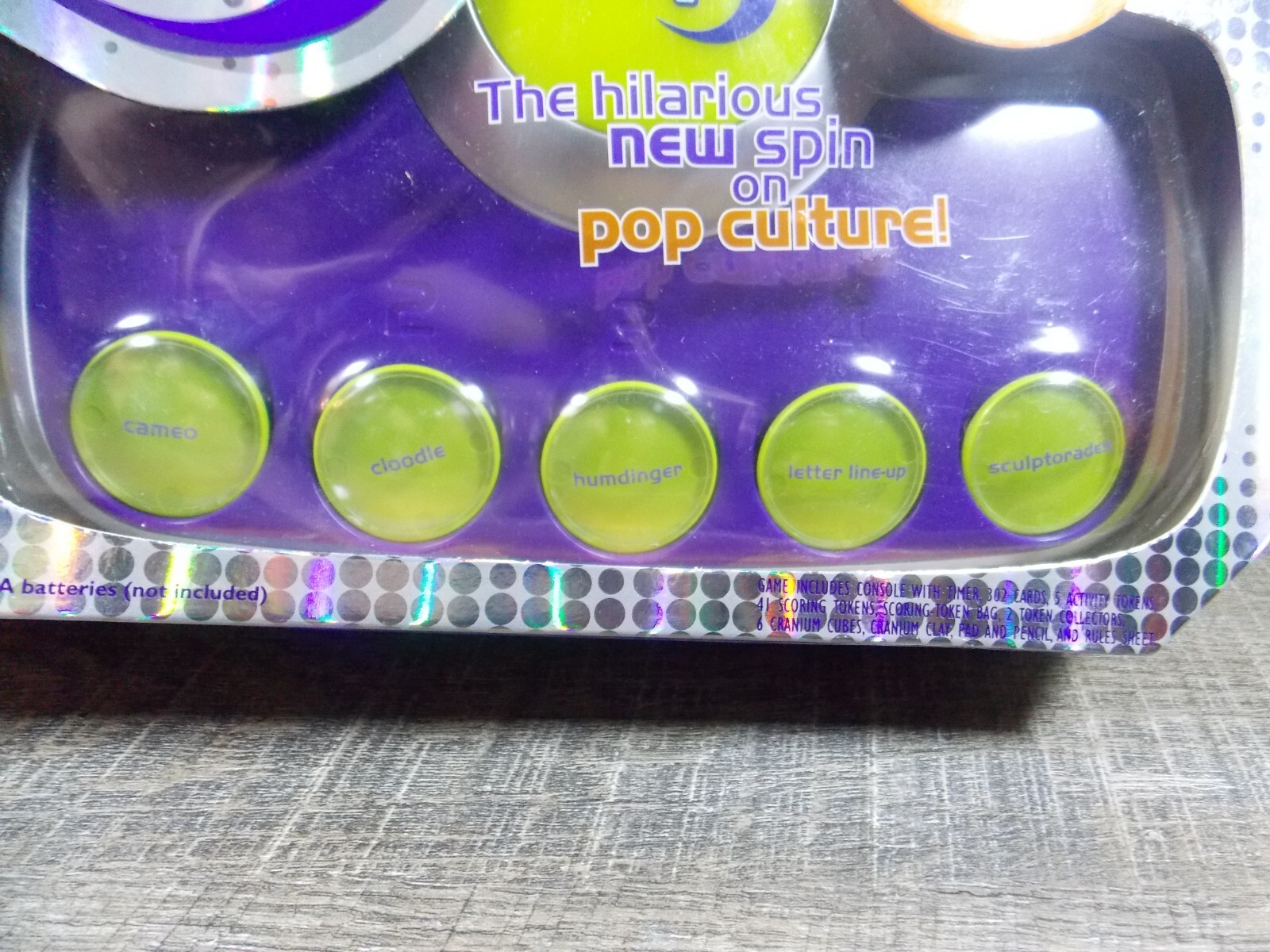 Cranium Pop 5 Adult Pop Culture Trivia Console Family Party Board Game