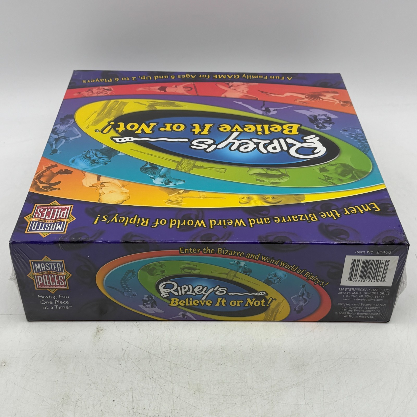 Ripley’s Believe It or Not Board Game SEALED MasterPieces 2006 Family Bizarre