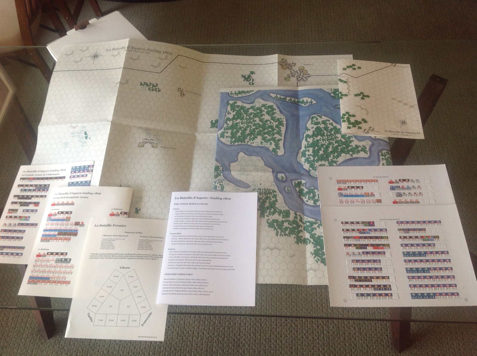 Marshal Ent Wargame La Bataille d’Aspern-Essling 1809
