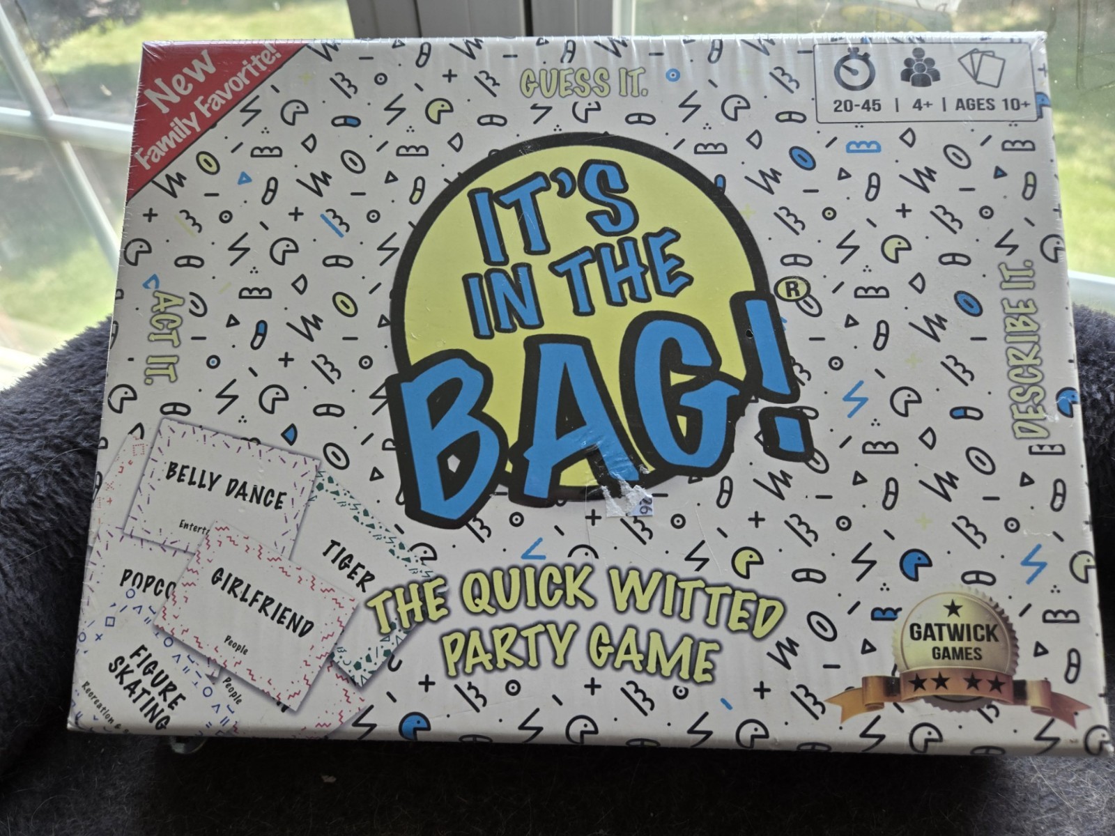 It’s In The Bag, NEW/Sealed, Party Game, 4 Players +, Ages 10 +