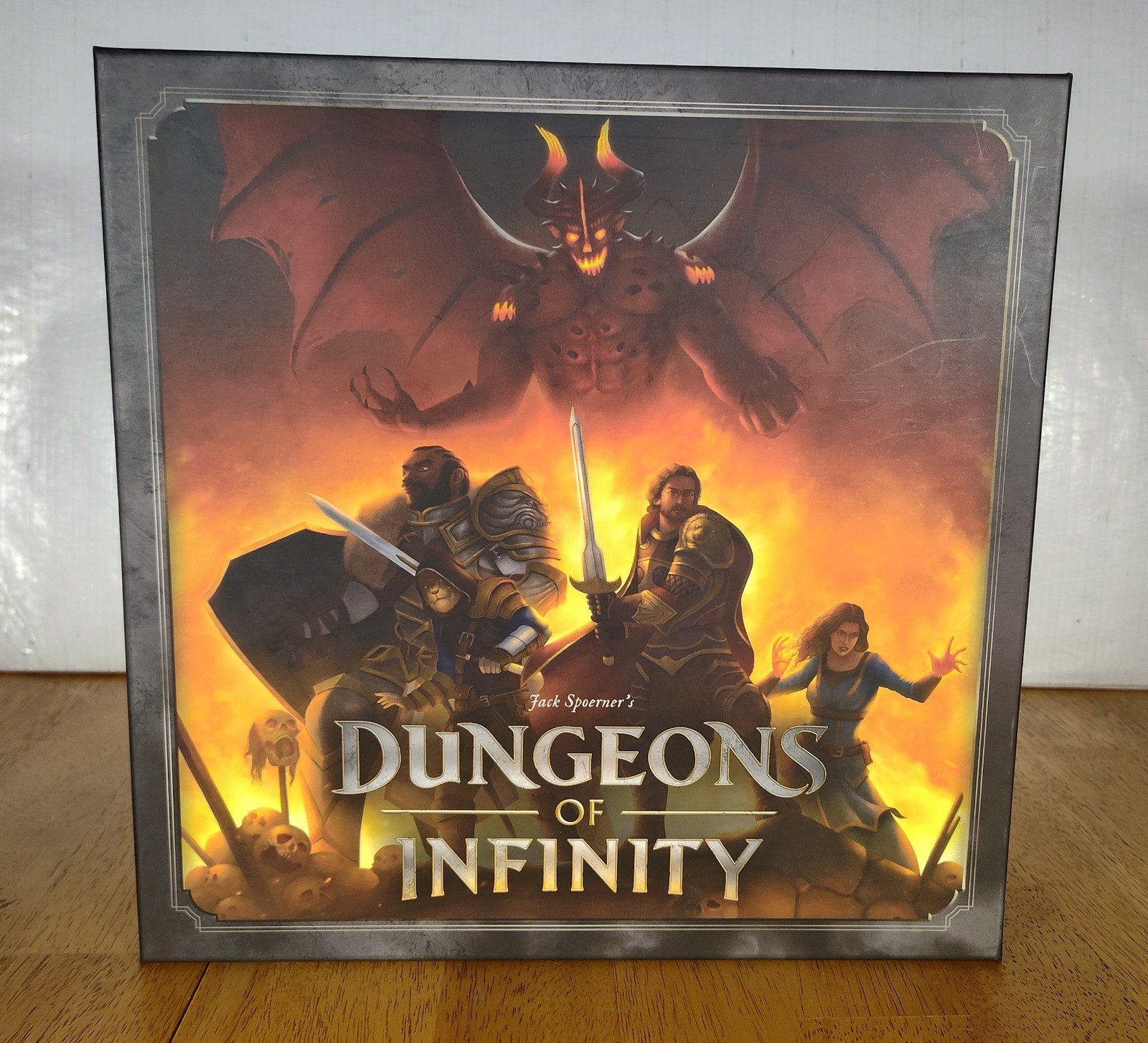 Jack Spoerner Dungeons of Infinity Board Game Fantasy Excellent Condition