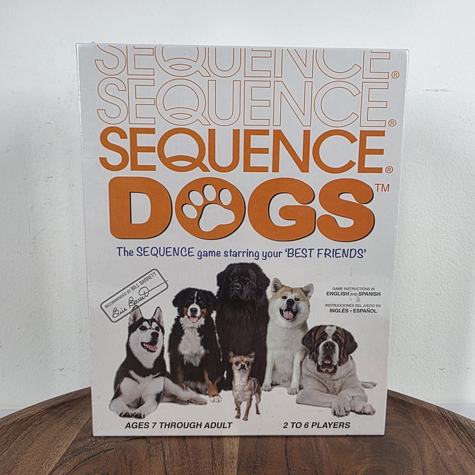 Sequence Dogs Board Game Jax 2013 Brand New Sealed Free Shipping