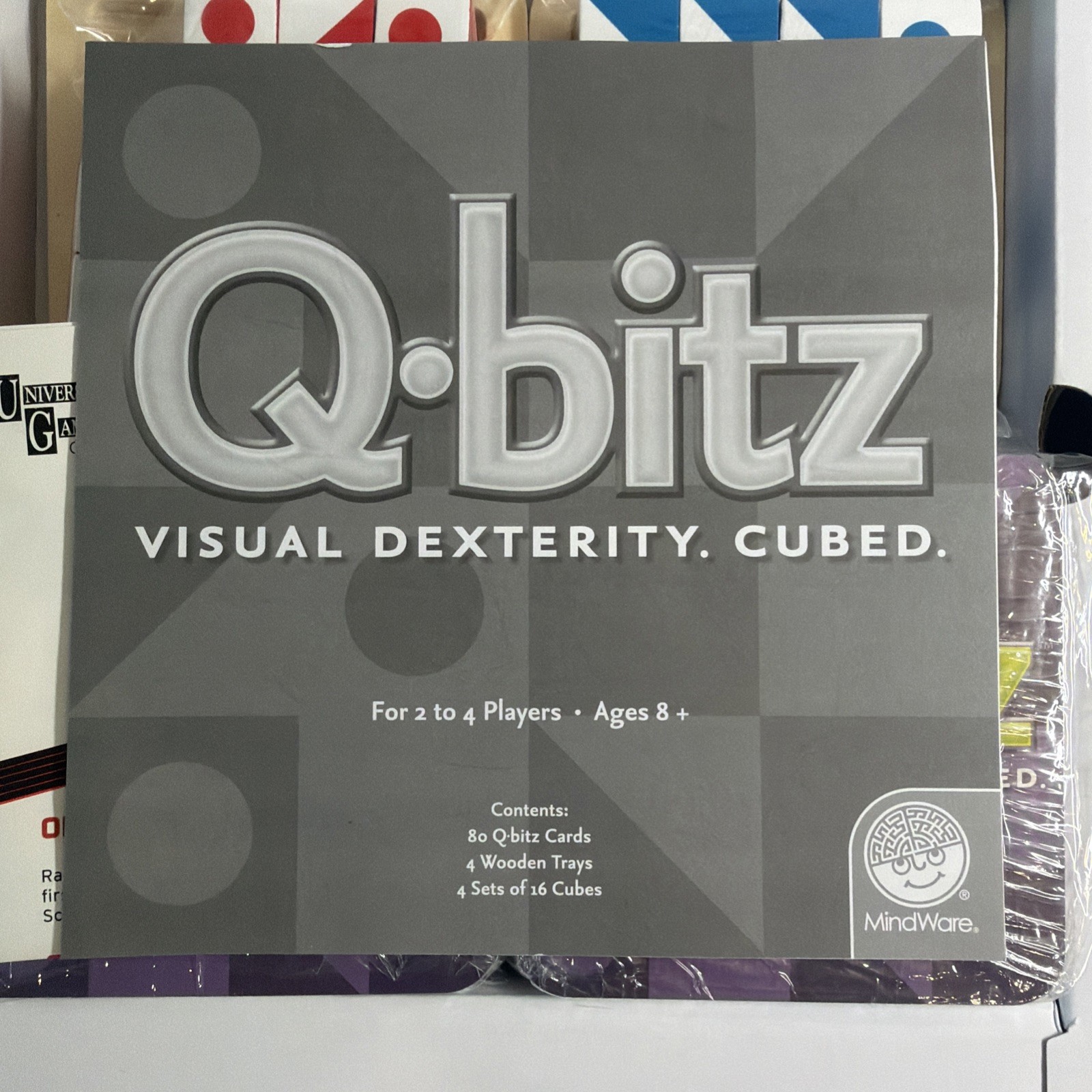 MindWare Q-bitz Visual Dexterity Cubed Pattern Game (CSG-QBITZ)