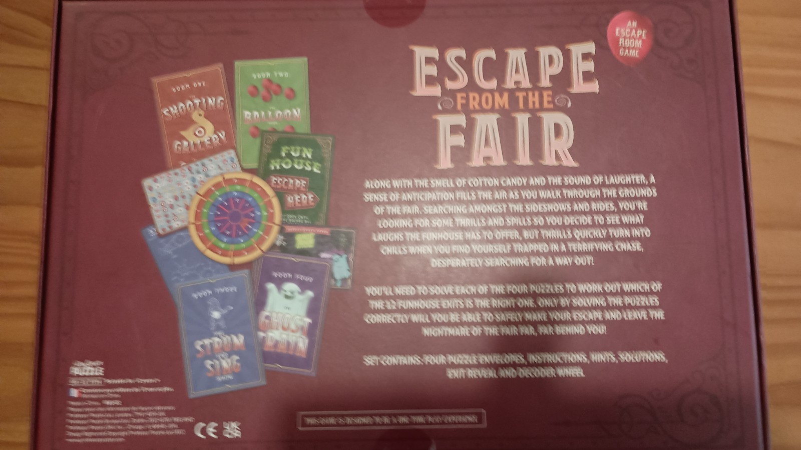 Escape From The Fair Escape Room Game Fun Spooky Clown Core Puzzle Game