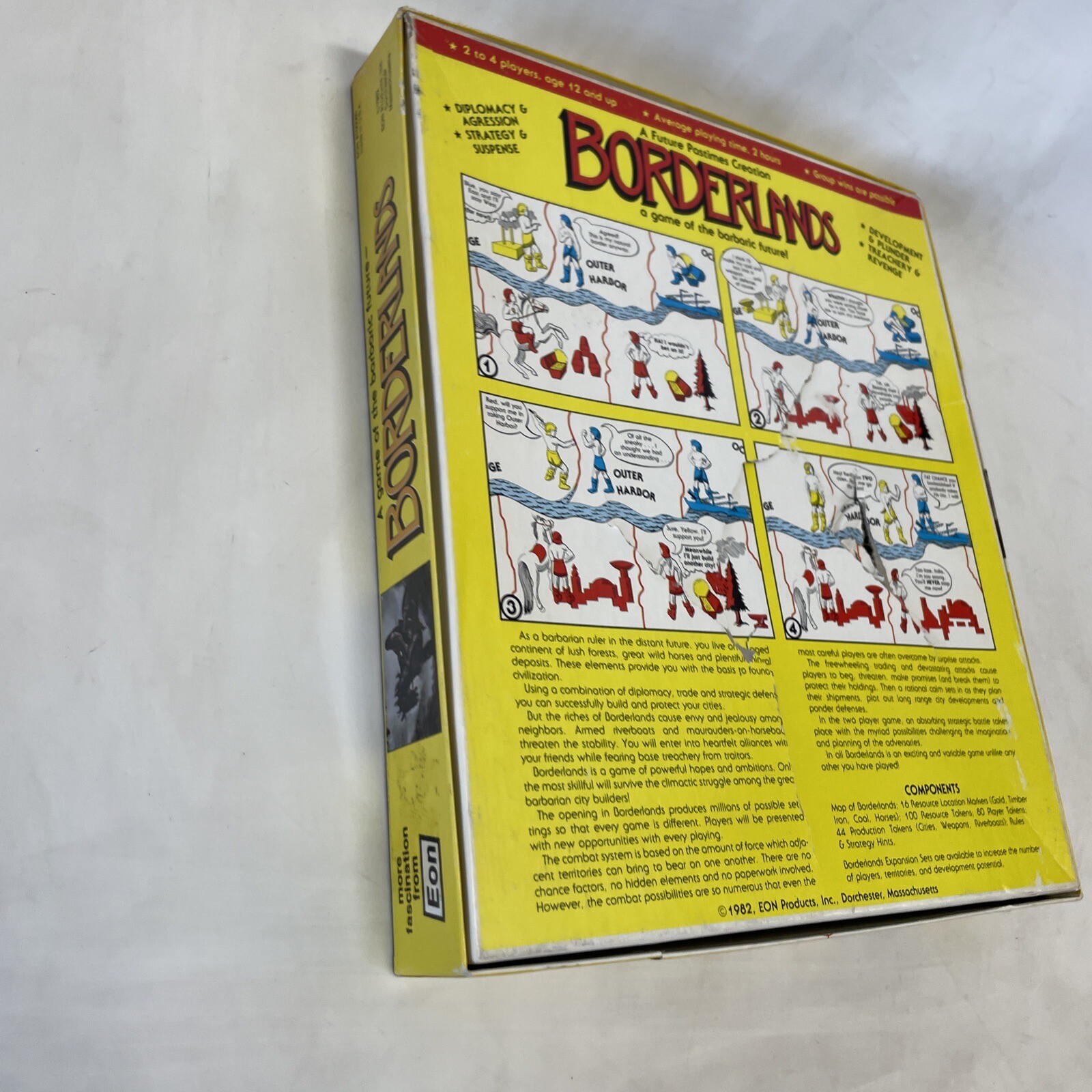 Borderlands (Board Game, EON, 1982) see photos.