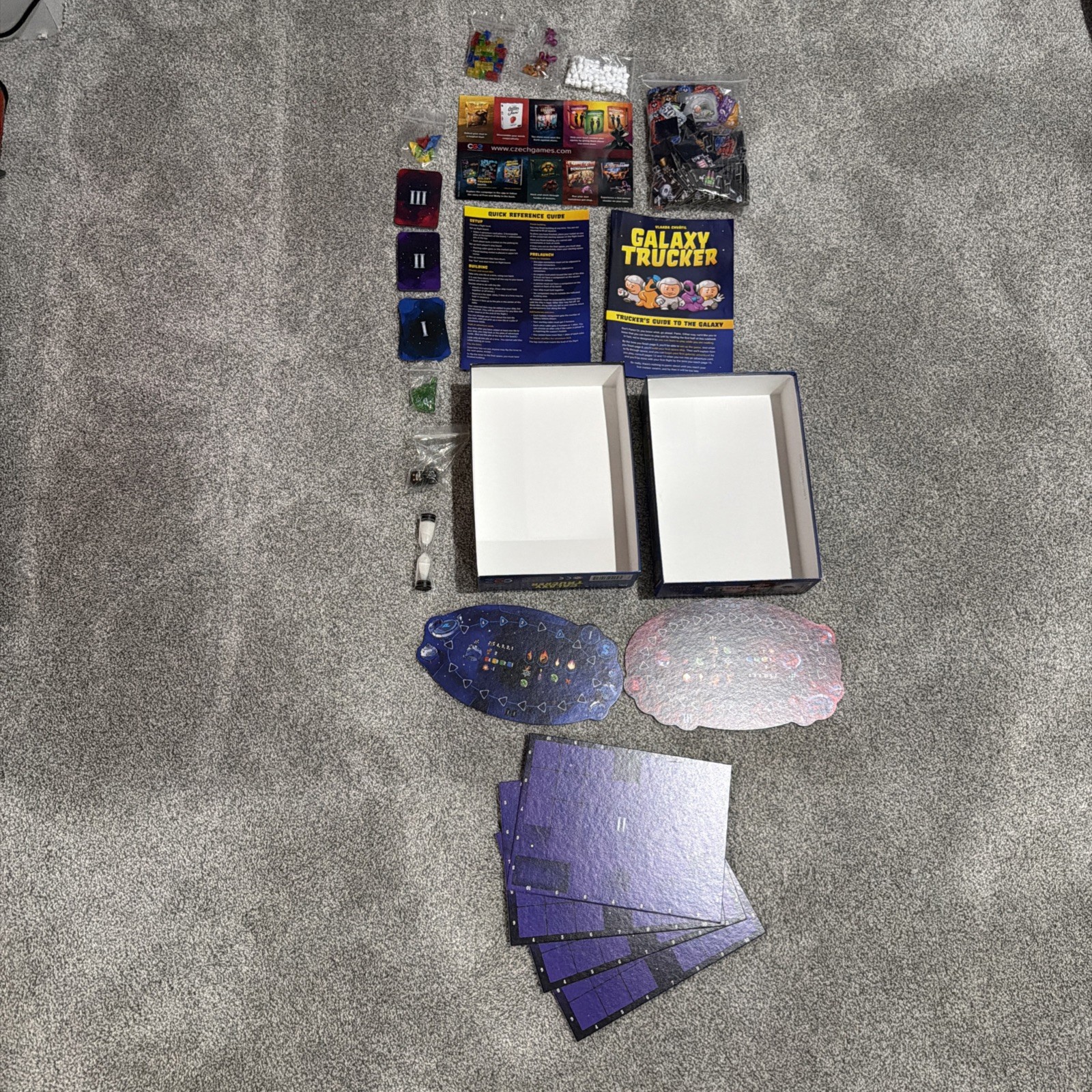 Galaxy Trucker Board Game Anniversary Edition by Vlaada Chvatil, Czech Games
