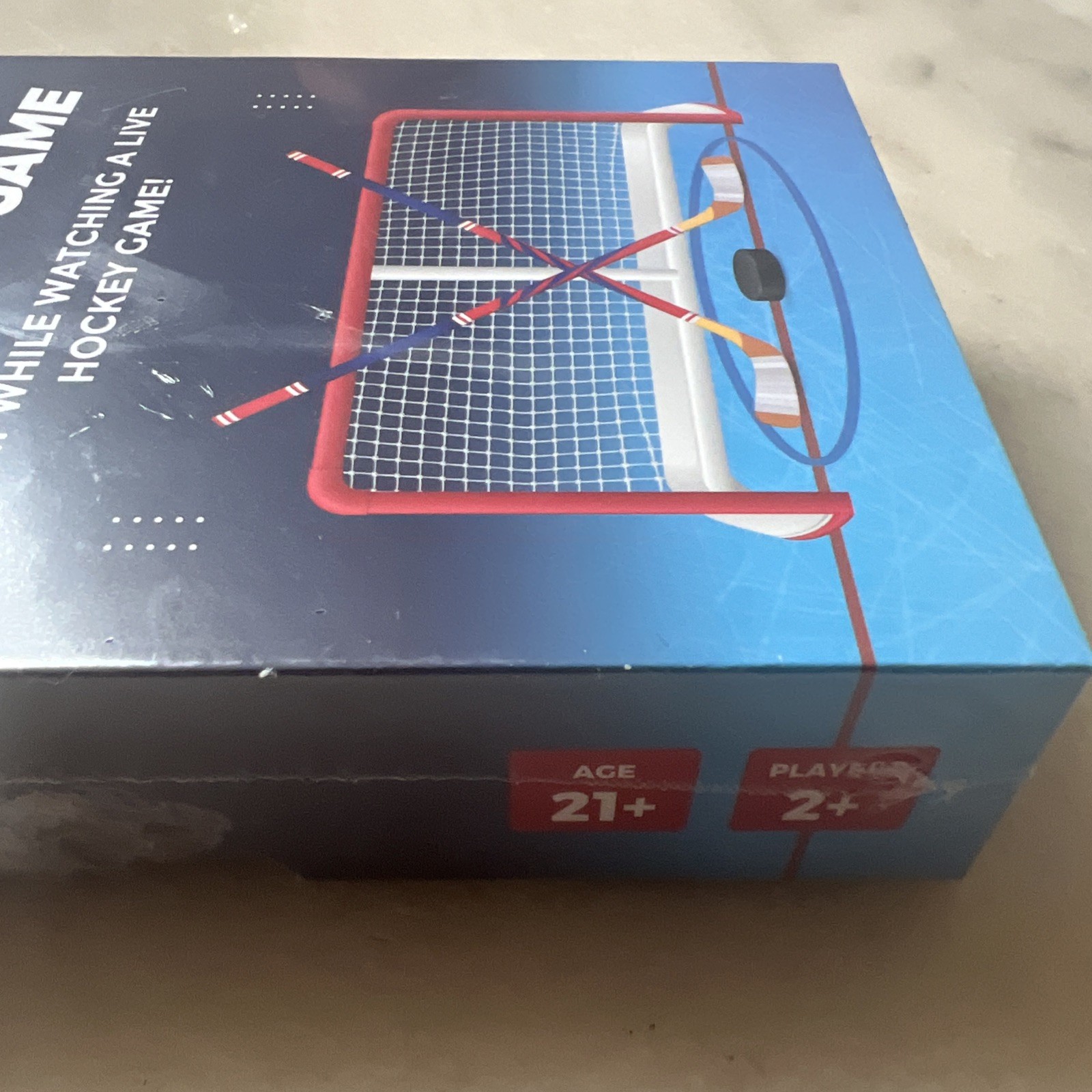 Last Leg Hockey Drinking Card Game SEALED, Alcohol/Non Alcohol: Any team!