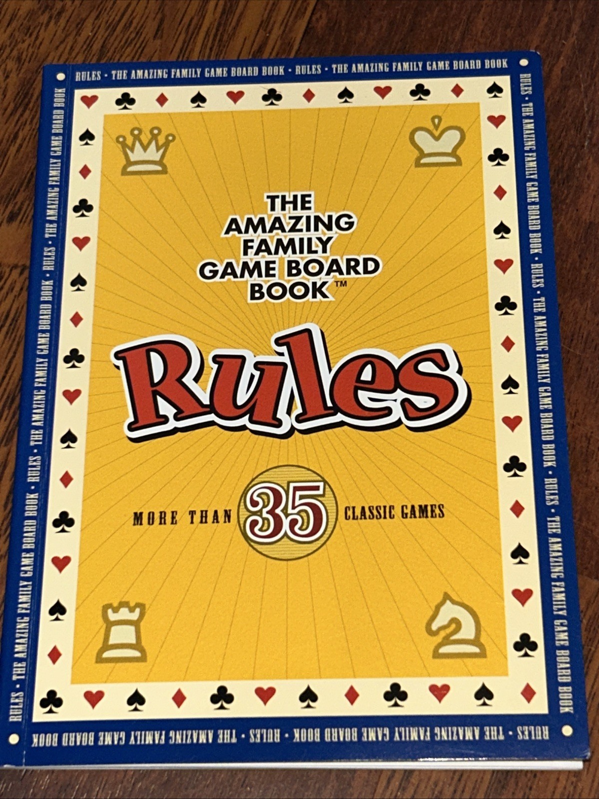 The Amazing Family Game Board Book – More Than 35 Classic Games – Ages 6 to 99