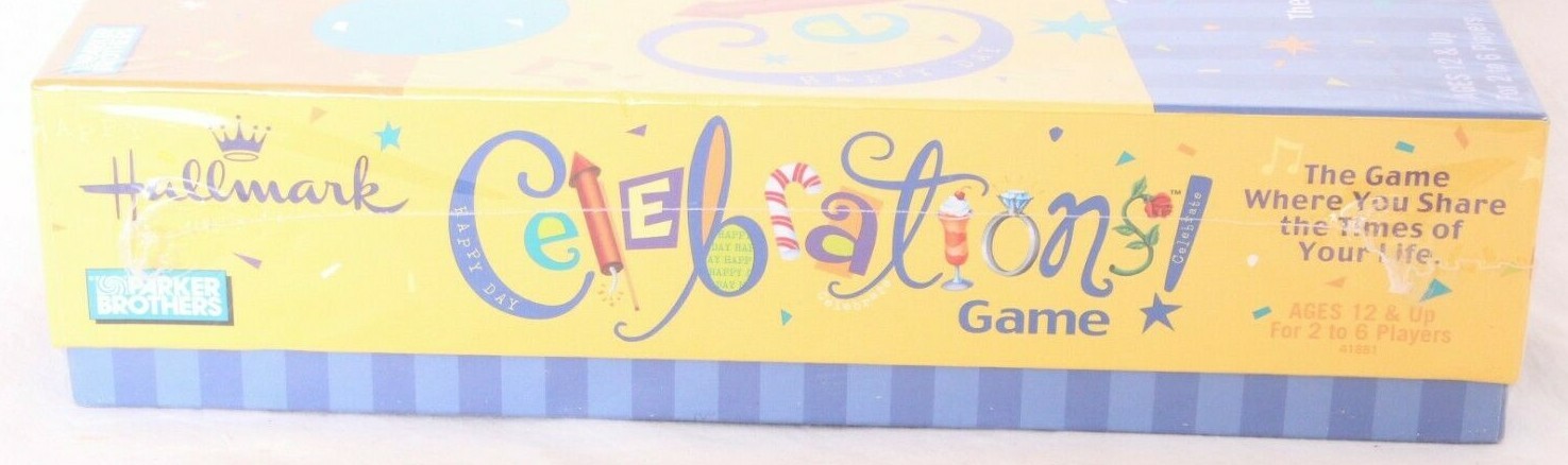 BRAND-NEW Sealed Hallmark Celebrations Game Parker Brothers Hasbro Board Toys
