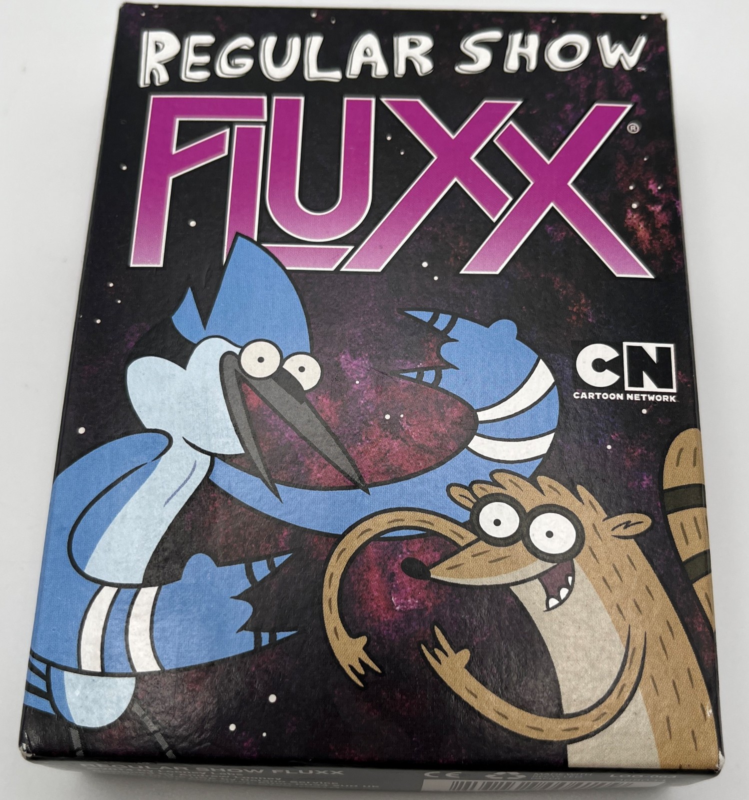 Regular Show Fluxx Card Game Looney Labs 2014 Cartoon Network incl 8 extras READ