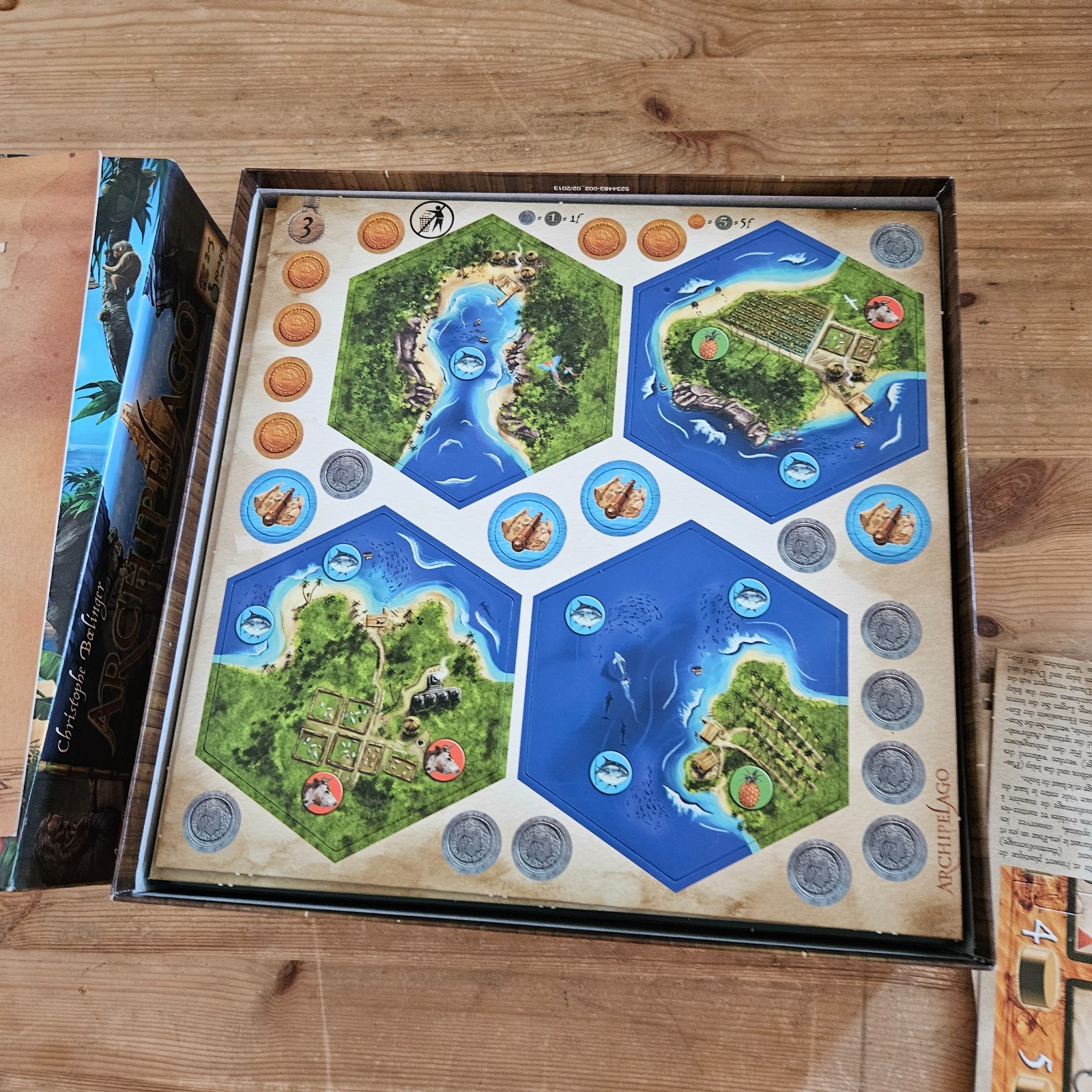 Archipelago Board Game 2012 Strategy Ludically 100% Complete