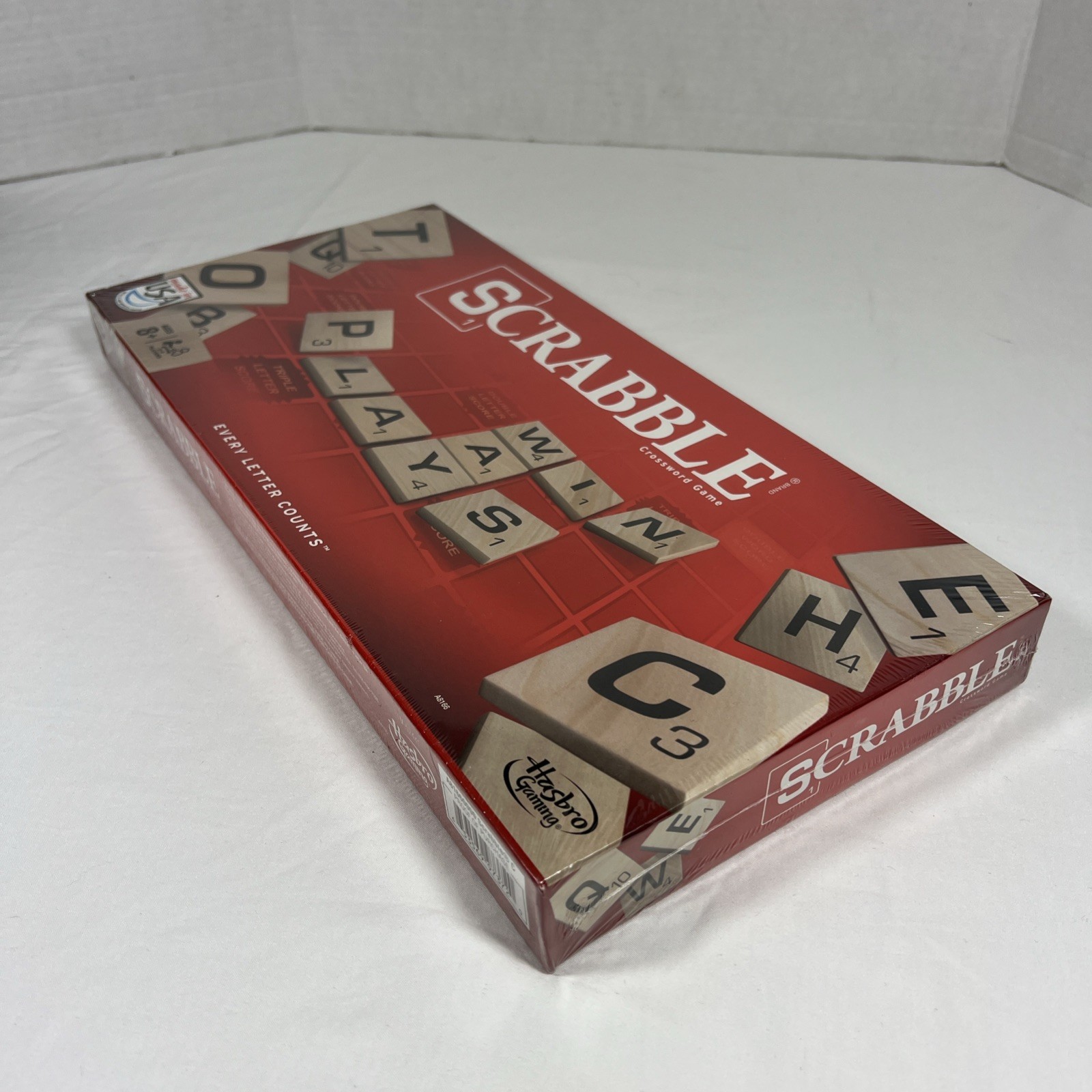 Scrabble Board Game – Crossword NEW Factory SEALED – 2013 Hasbro COMPLETE