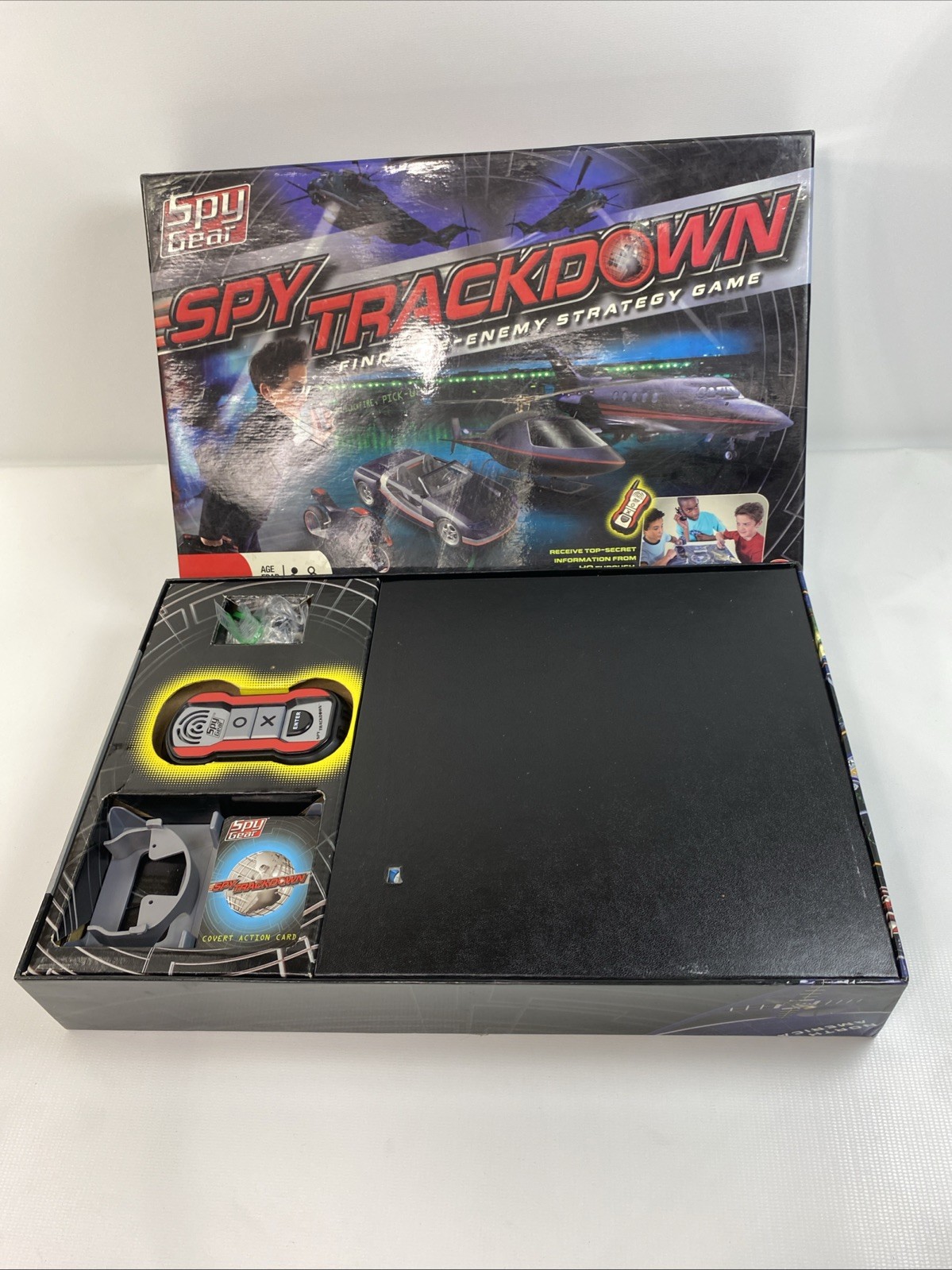 Spy Trackdown Game (For Parts, NOT Complete) Missing Some Cards (Read)