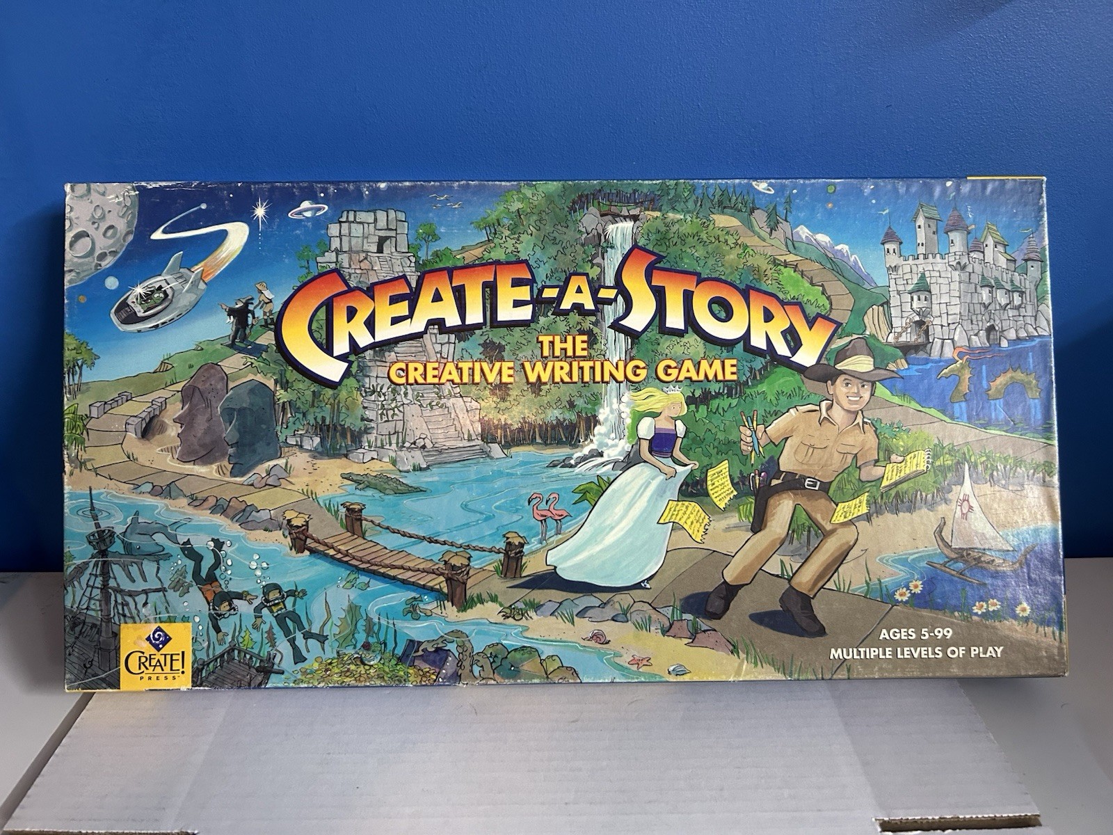 Create-A-Story: The Creative Writing Educational Board Game Play- COMPLETE!