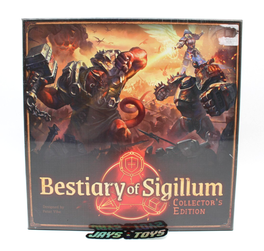 Bestiary of Sigillum Collector’s Edition Board Game CrowD Games Factory Sealed