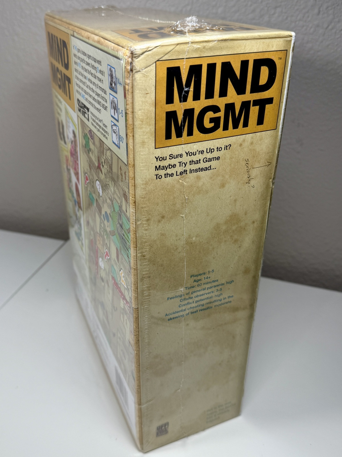 MIND MGMT The Psychic Espionage “Game” Loyalty Test – Off the Page Games
