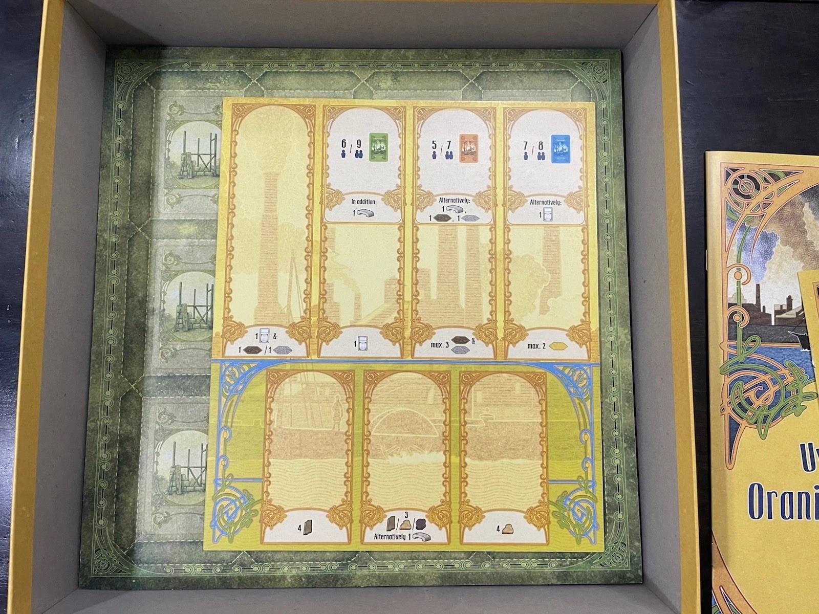Oranienburger Kanal Board Game Spielworxx (German/English Ed) w/ 2 Expansions